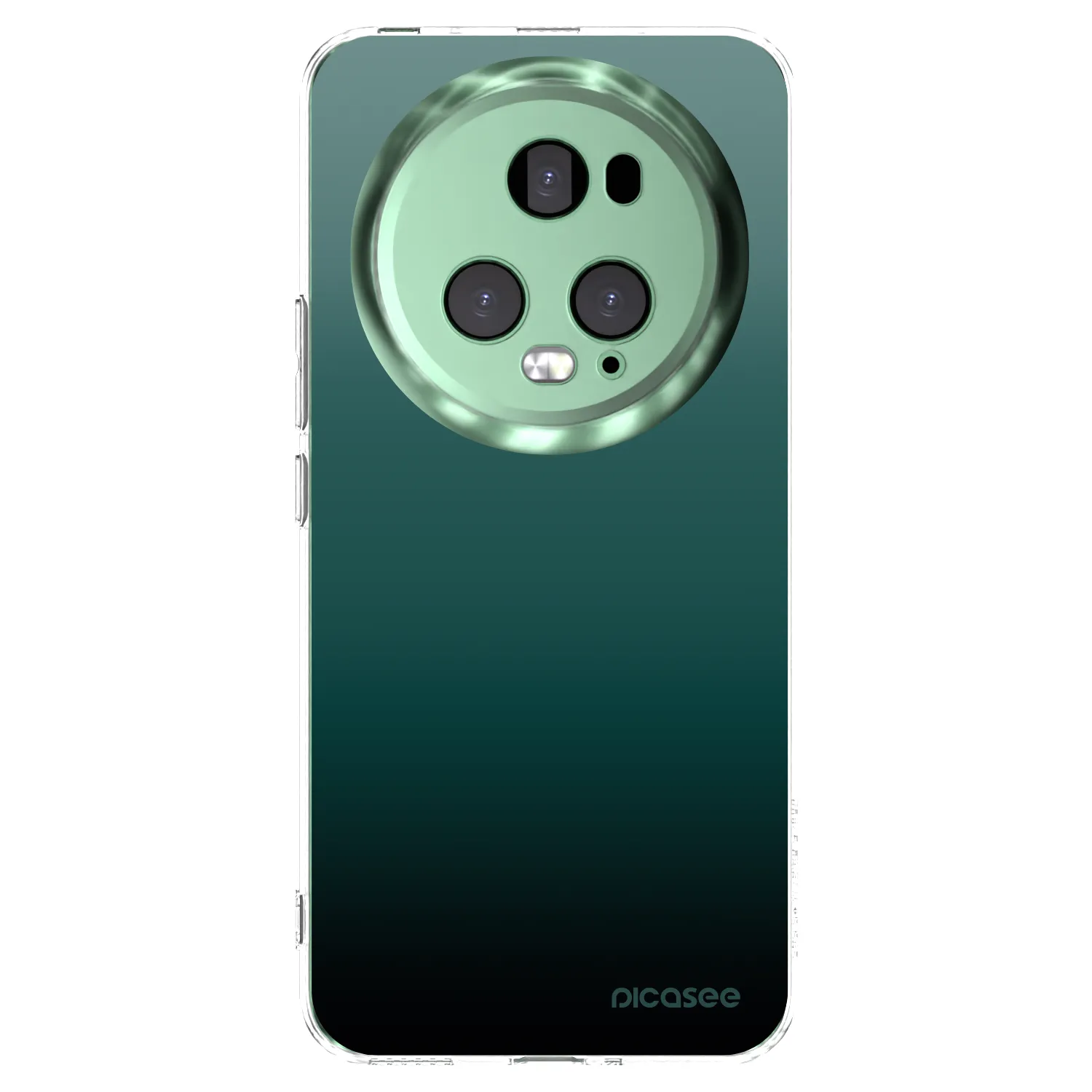 Picasee silikonska prozirna maskica za Honor Magic5 Pro - Verdant Fade