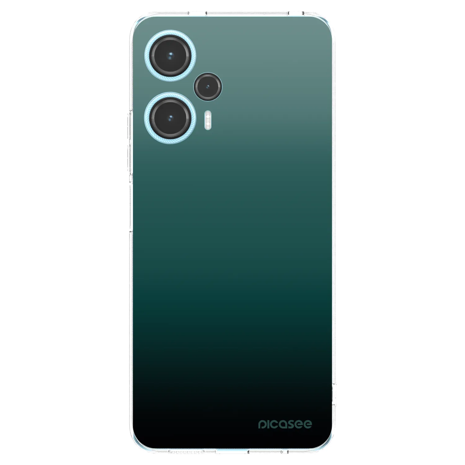 Picasee silikonska prozirna maskica za Xiaomi Poco F5 - Verdant Fade