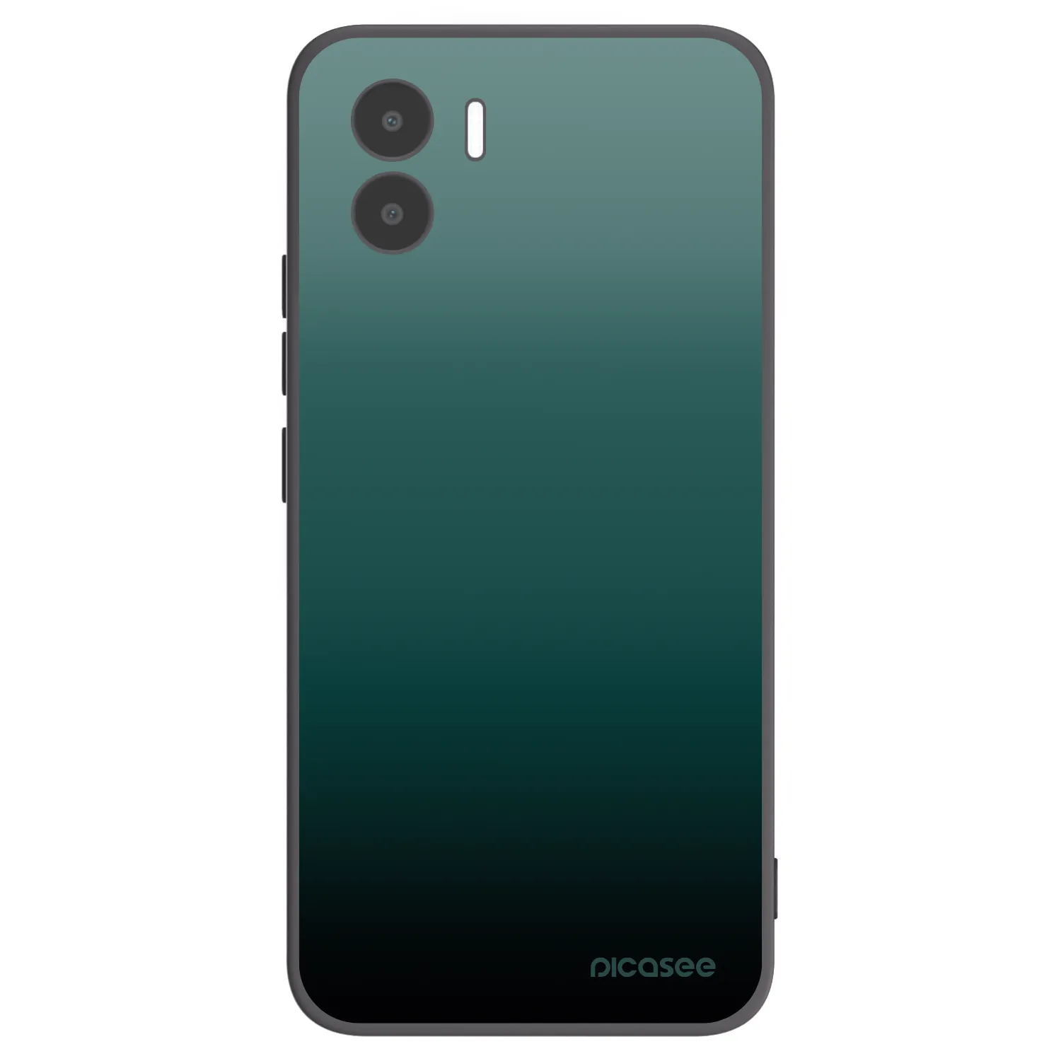 Picasee crna silikonska maskica za Xiaomi Redmi A2 - Verdant Fade