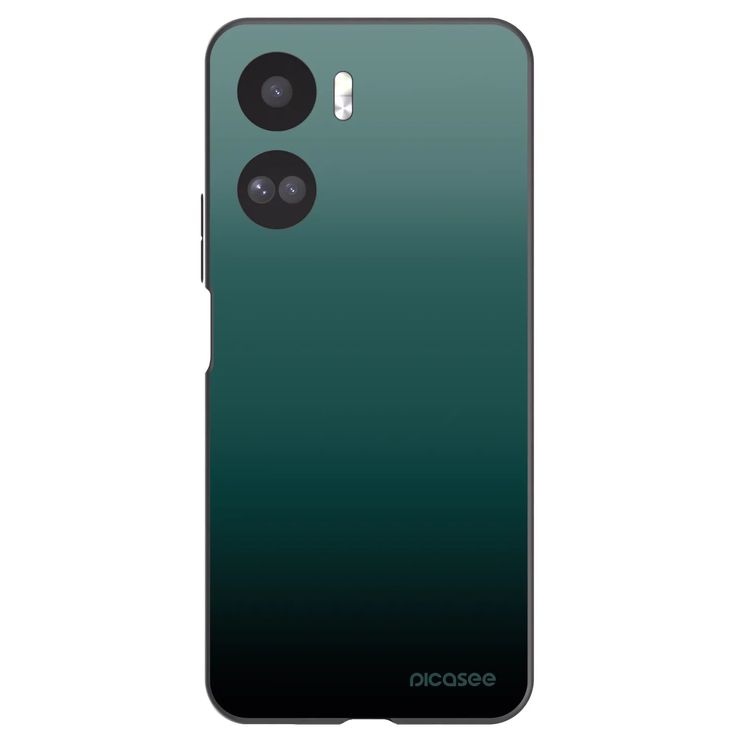 Picasee crna silikonska maskica za Honor 90 Lite 5G - Verdant Fade