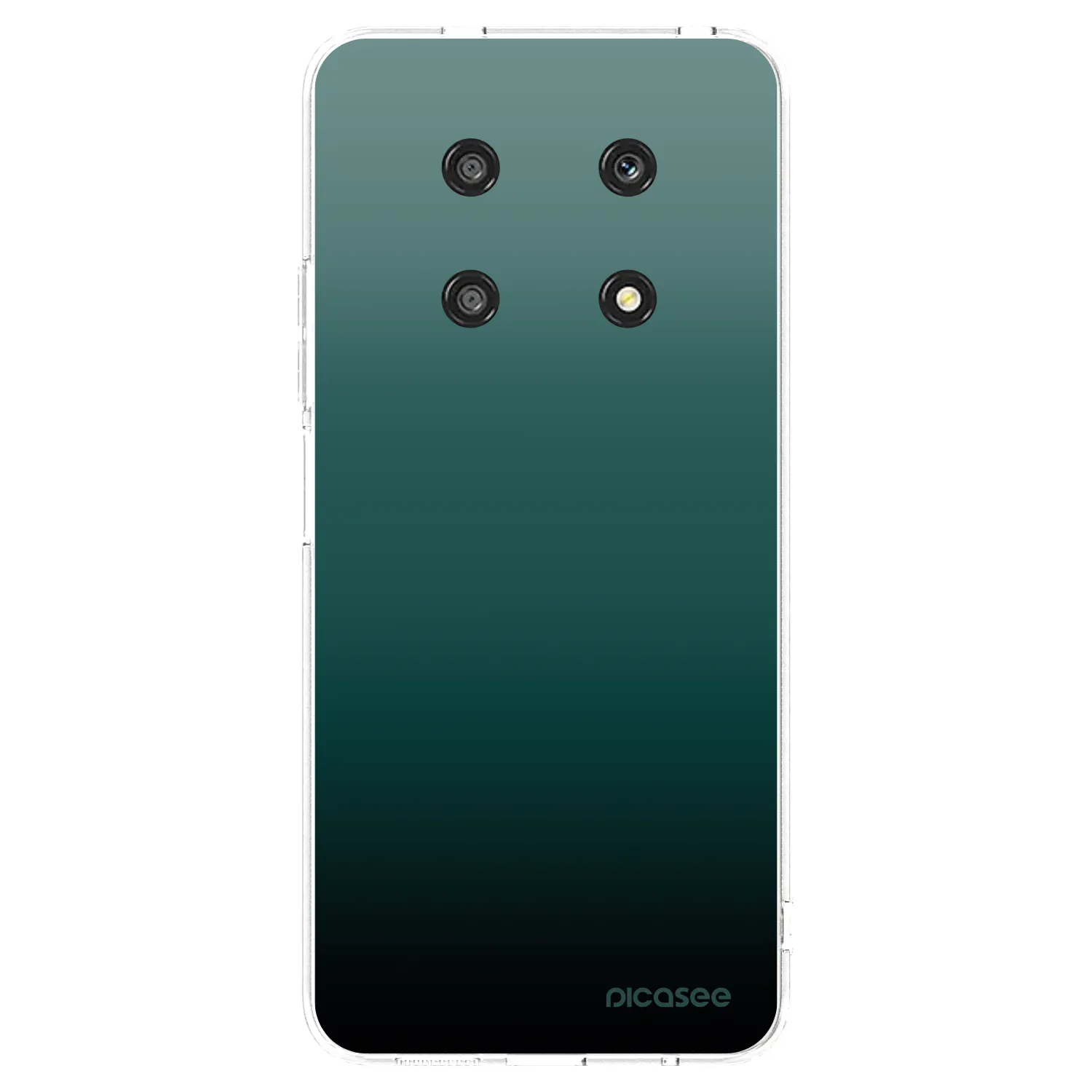 Picasee silikonska prozirna maskica za Honor Magic4 Lite 5G - Verdant Fade