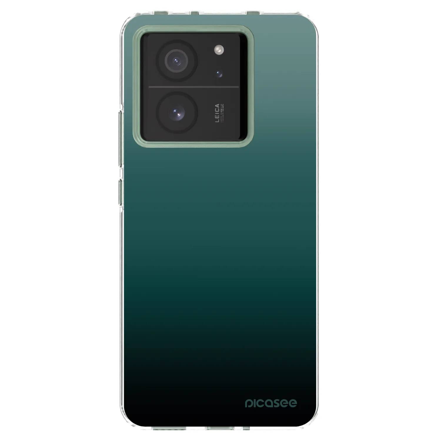 Picasee silikonska prozirna maskica za Xiaomi 13T Pro - Verdant Fade