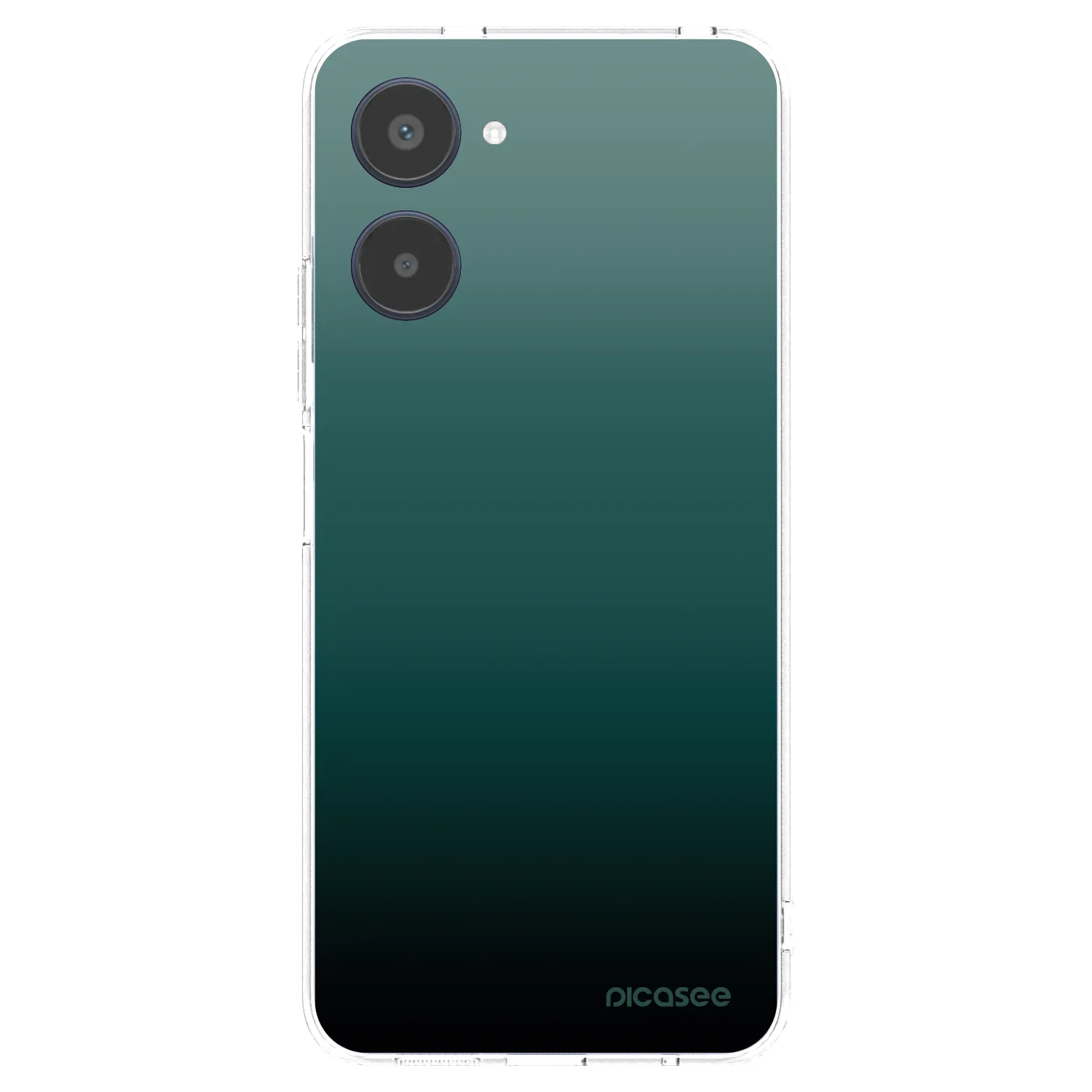 Picasee silikonska prozirna maskica za Realme 10 4G - Verdant Fade