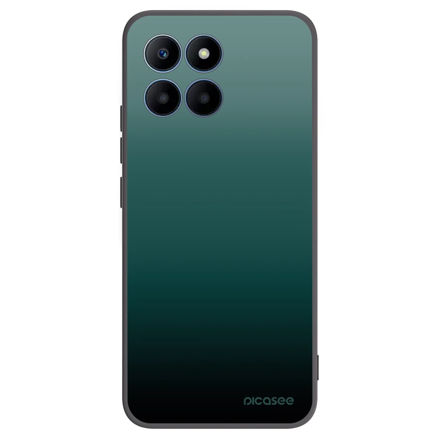Picasee crna silikonska maskica za Honor 70 Lite - Verdant Fade
