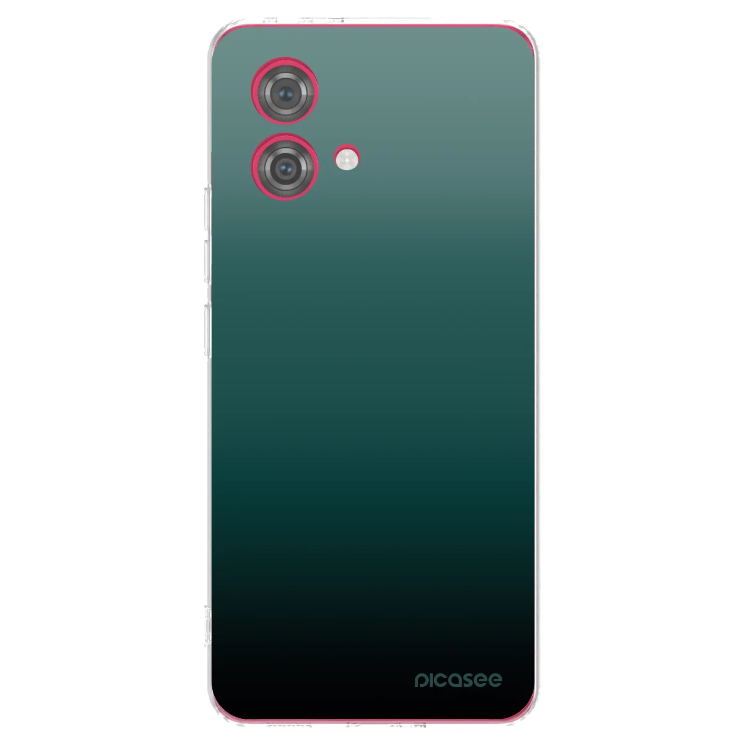 Picasee silikonska prozirna maskica za Motorola Moto G84 5G - Verdant Fade