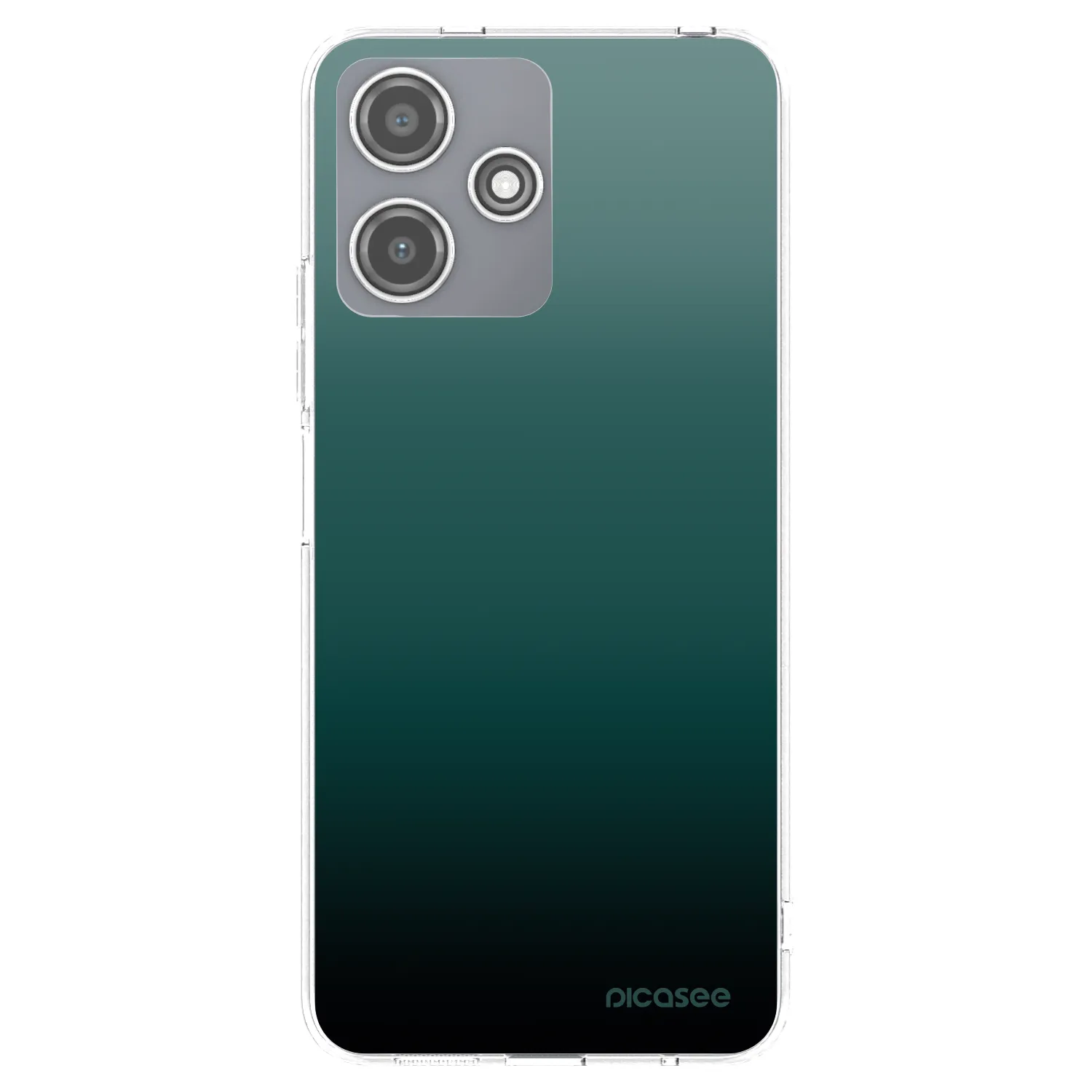 Picasee silikonska prozirna maskica za Xiaomi Redmi 12 5G - Verdant Fade