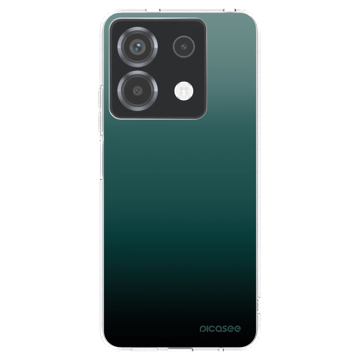 Picasee silikonska prozirna maskica za Xiaomi Poco X6 - Verdant Fade
