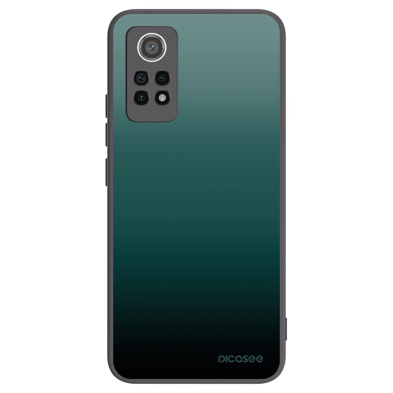Picasee crna silikonska maskica za Xiaomi Redmi Note 12 Pro 4G - Verdant Fade