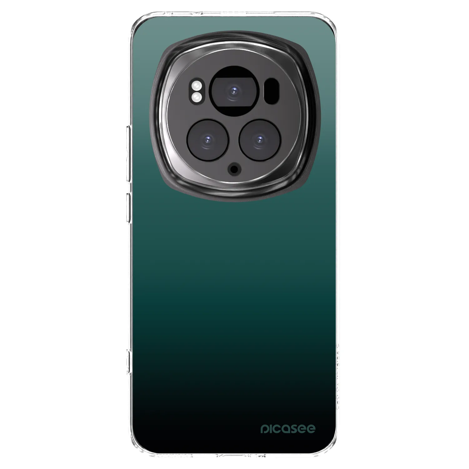 Picasee silikonska prozirna maskica za Honor Magic6 Pro - Verdant Fade