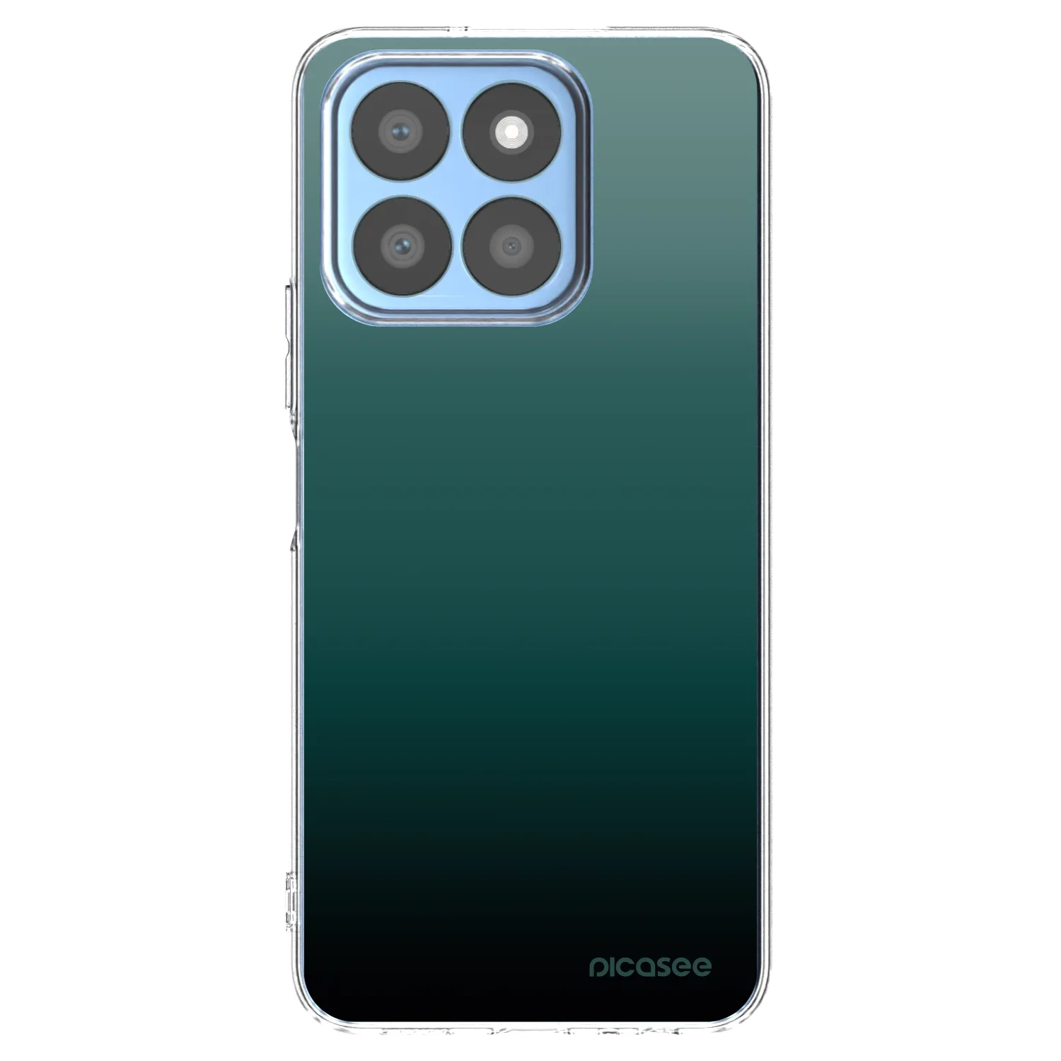 Picasee silikonska prozirna maskica za Honor X8b - Verdant Fade