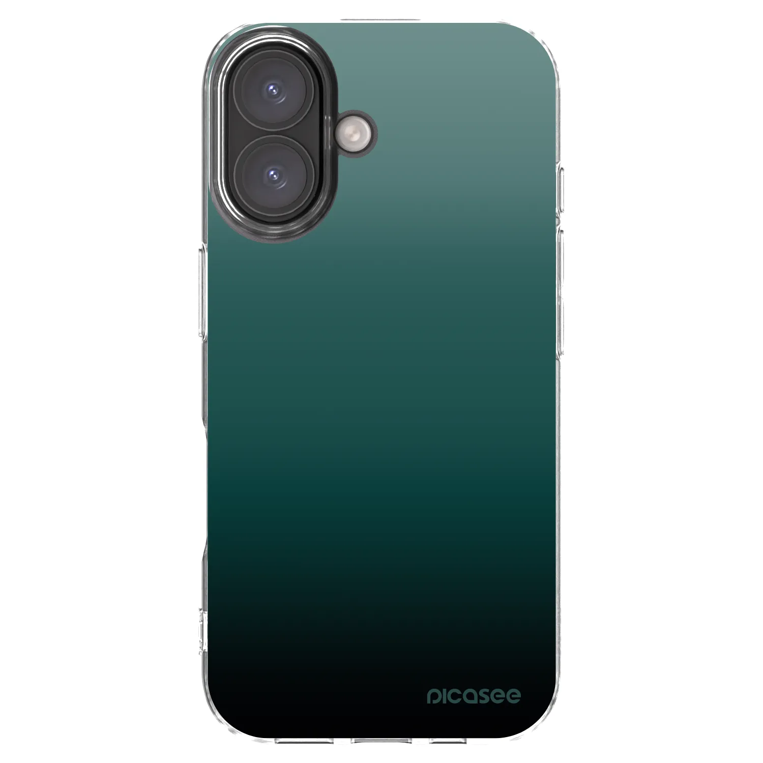 Picasee silikonska prozirna maskica za Apple iPhone 16 - Verdant Fade
