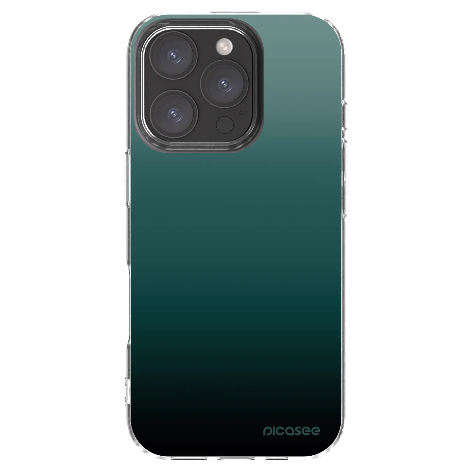Picasee silikonska prozirna maskica za Apple iPhone 16 Pro - Verdant Fade