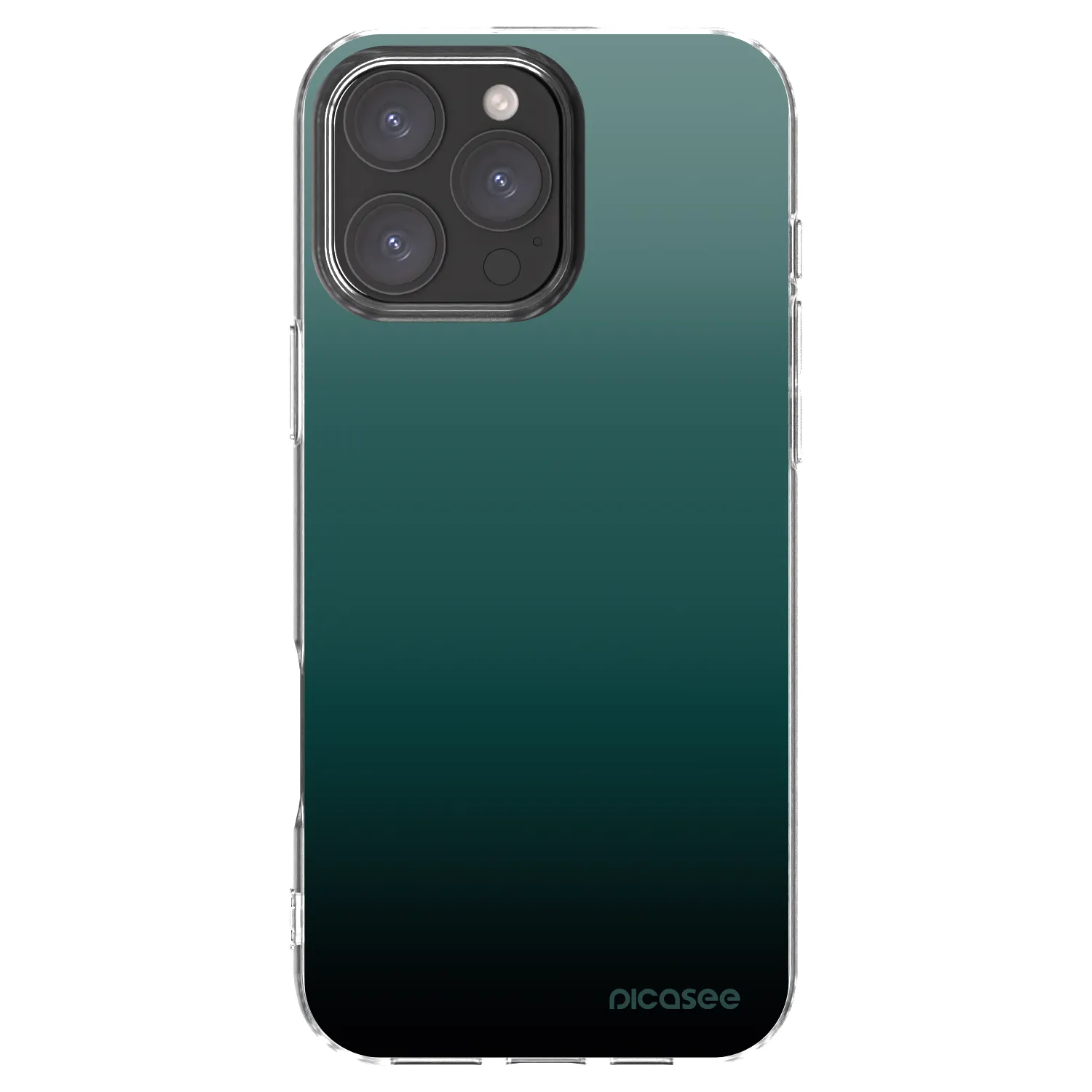 Picasee silikonska prozirna maskica za Apple iPhone 16 Pro Max - Verdant Fade