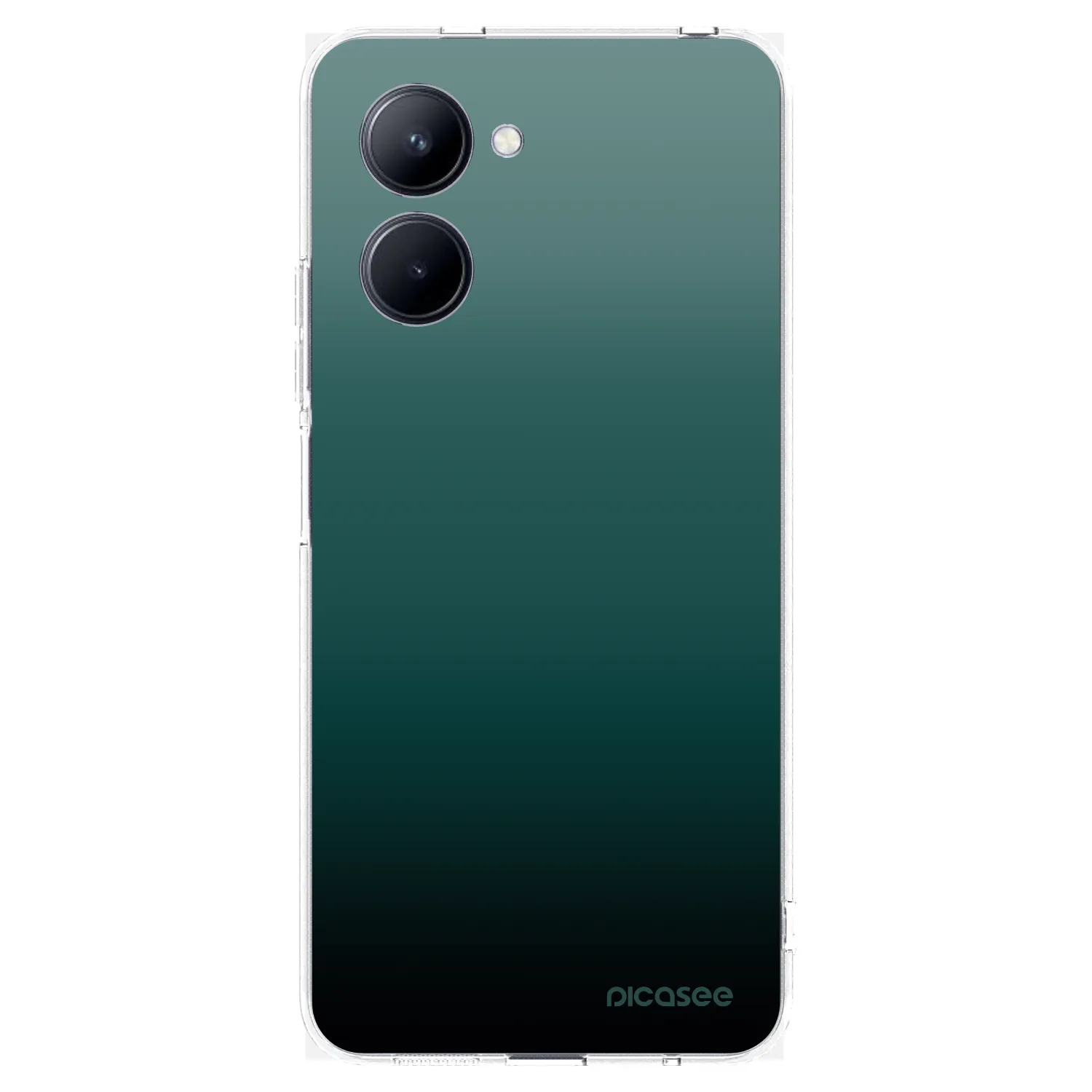 Picasee silikonska prozirna maskica za Realme C33 (2023) - Verdant Fade