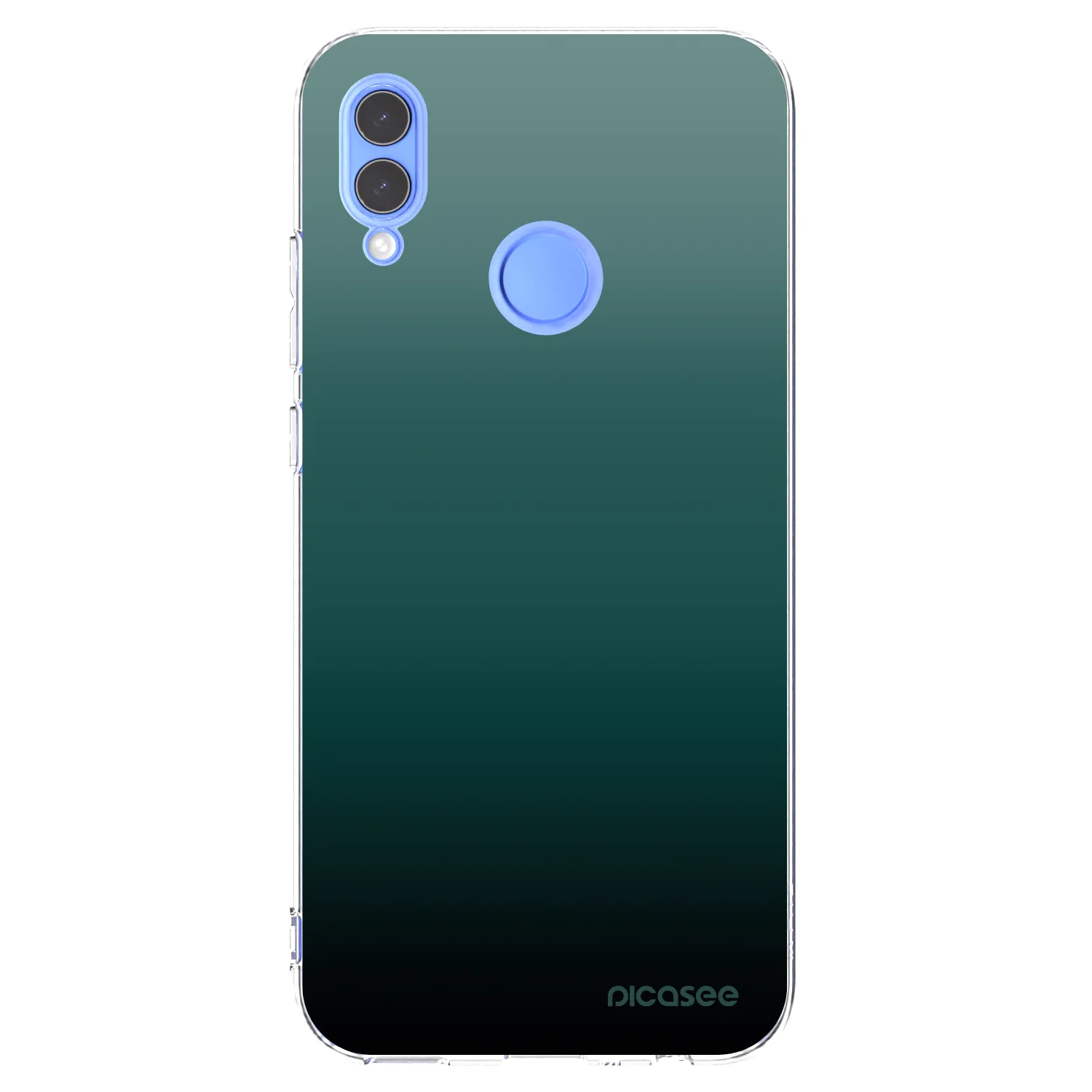 Picasee silikonska prozirna maskica za Huawei P Smart 2019 - Verdant Fade