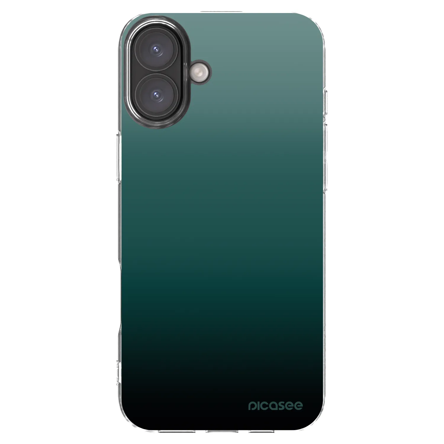 Picasee silikonska prozirna maskica za Apple iPhone 16 Plus - Verdant Fade