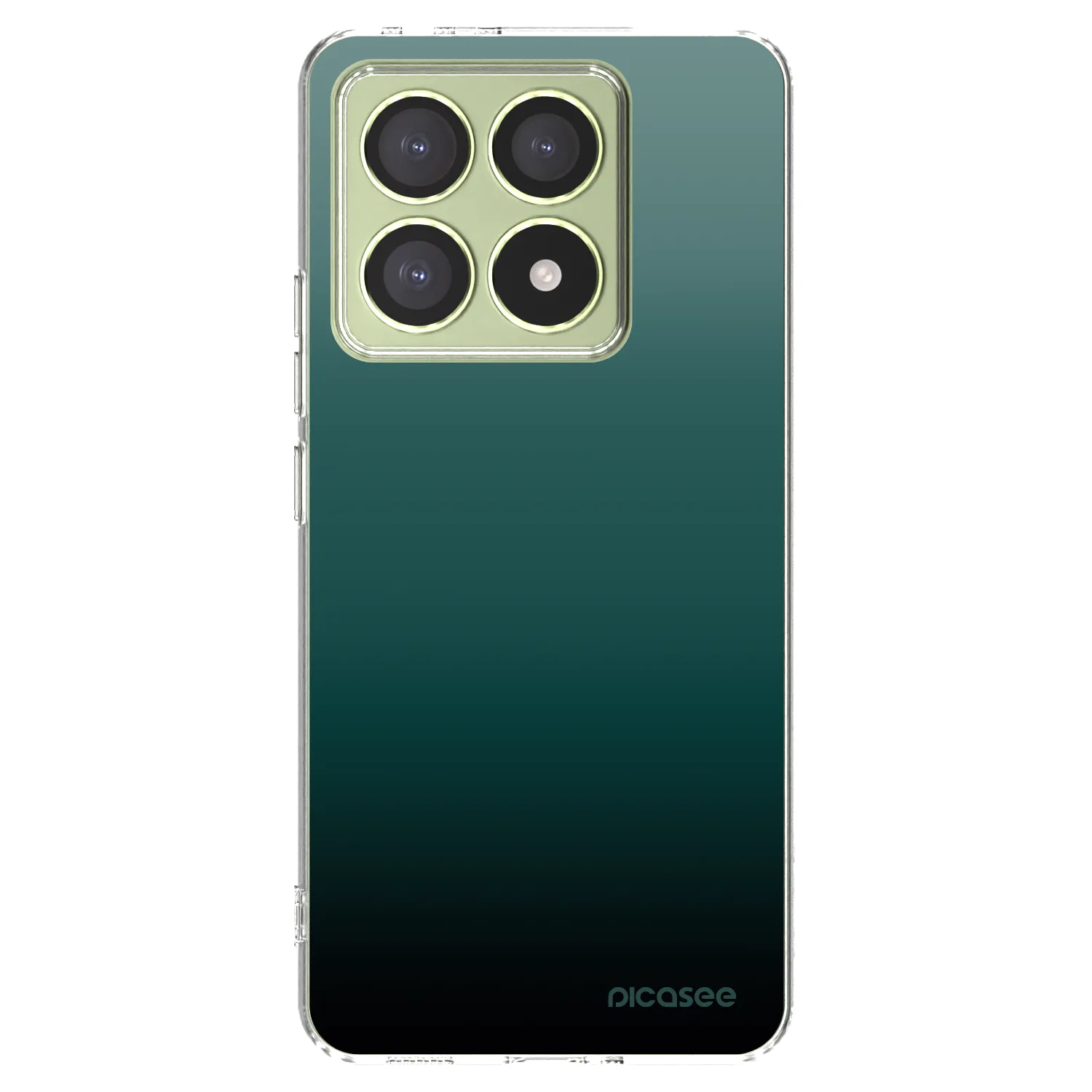 Picasee silikonska prozirna maskica za Xiaomi 14T - Verdant Fade