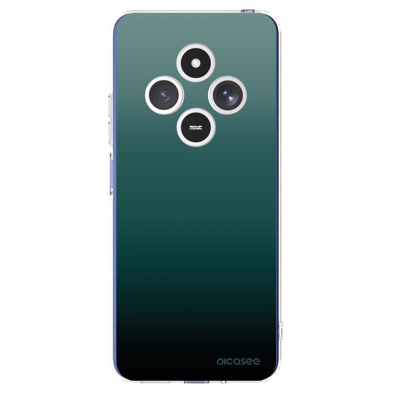 Picasee silikonska prozirna maskica za Xiaomi Redmi 14C - Verdant Fade