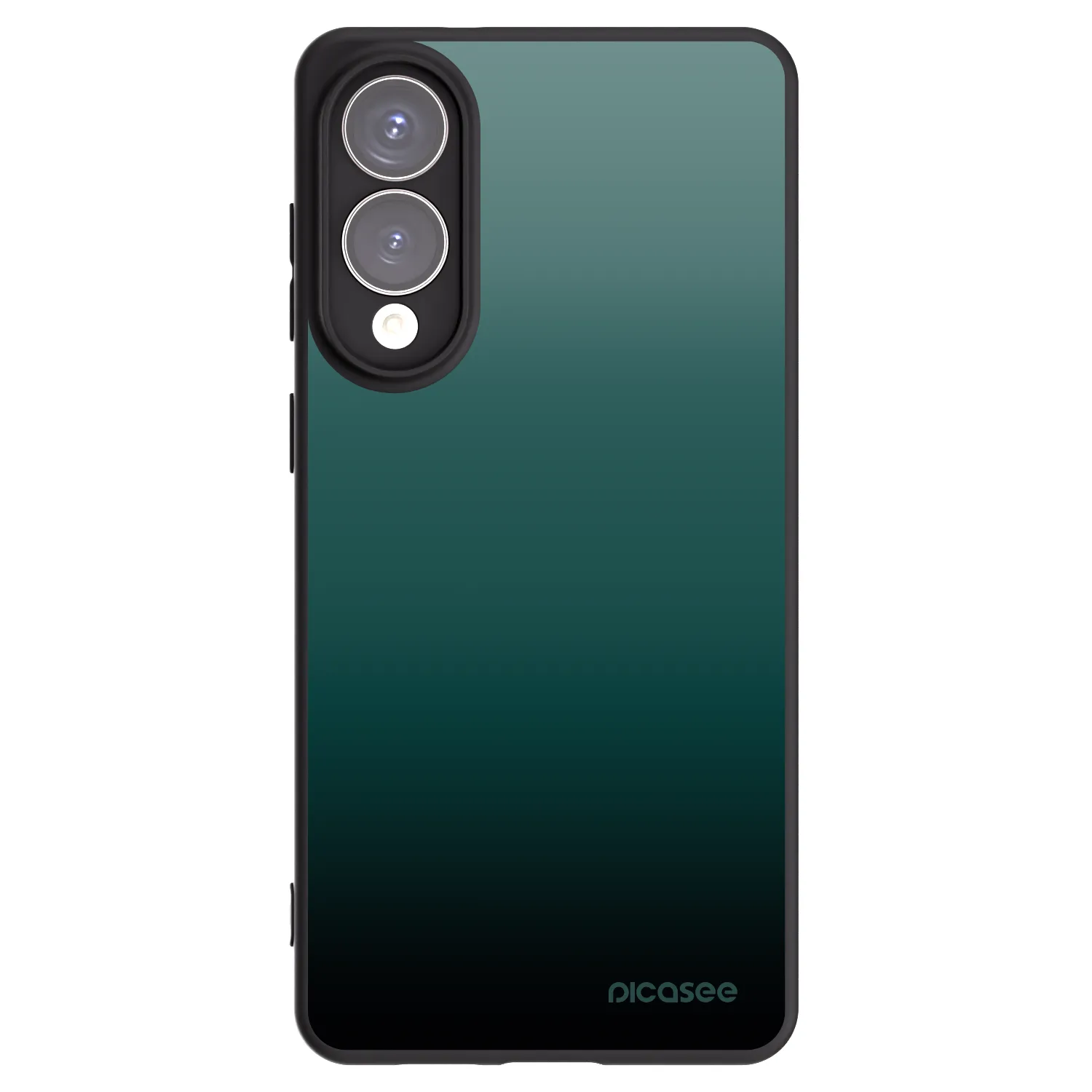 Picasee crna silikonska maskica za Samsung Galaxy S25 Edge 5G - Verdant Fade