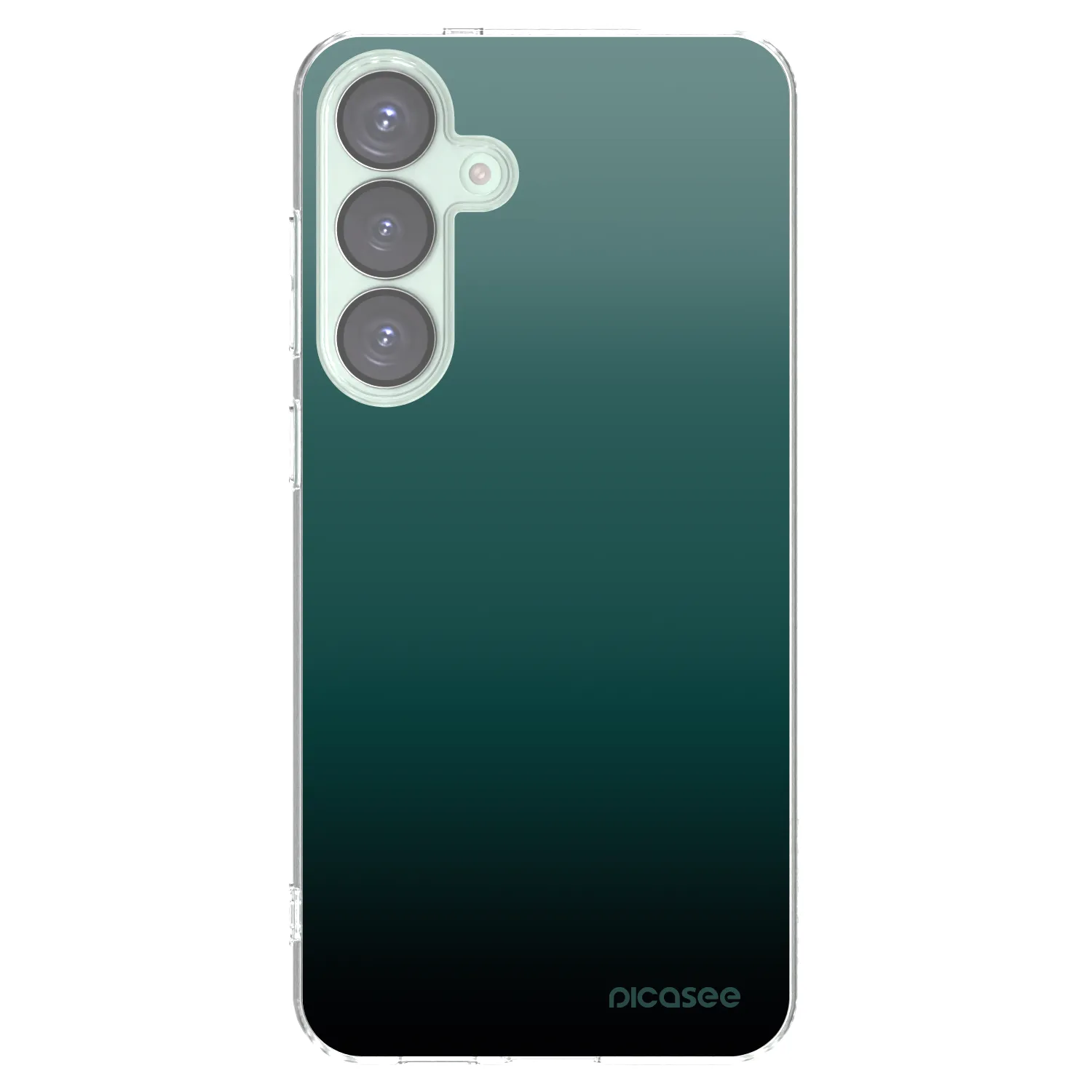 Picasee silikonska prozirna maskica za Samsung Galaxy S25+ 5G - Verdant Fade