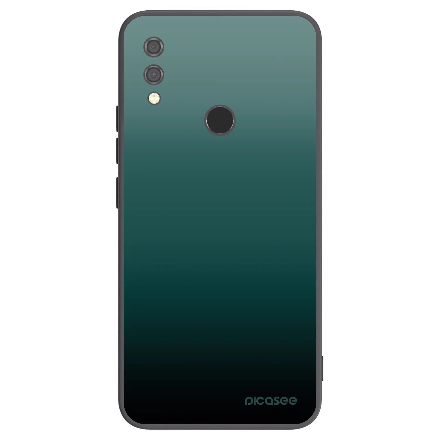 Picasee crna silikonska maskica za Xiaomi Redmi Note 7 - Verdant Fade