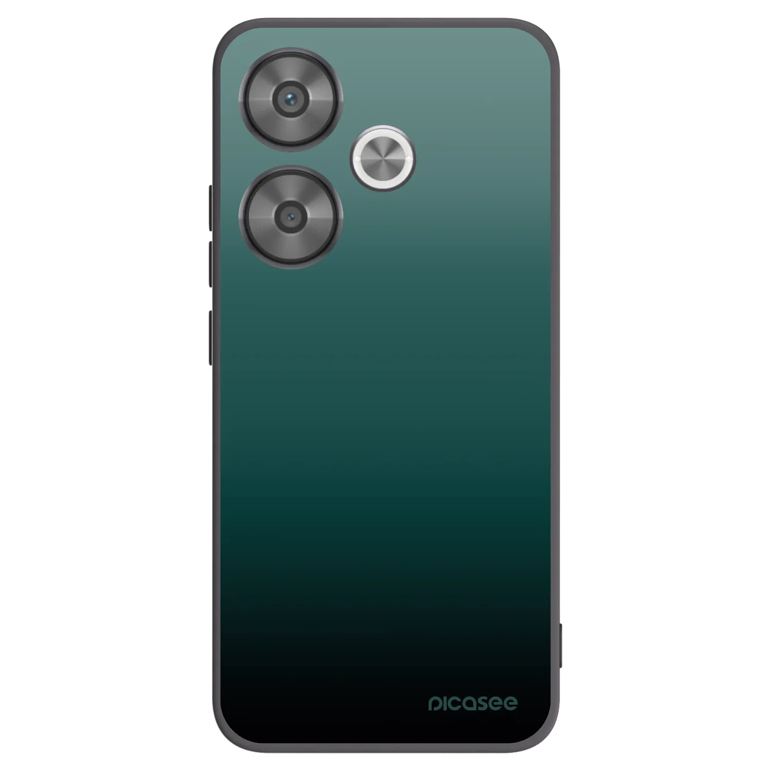 Picasee crna silikonska maskica za Xiaomi Poco F6 - Verdant Fade