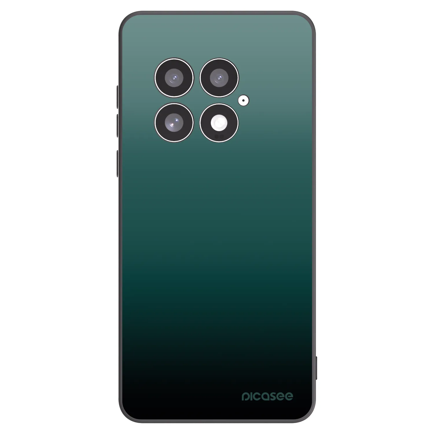 Picasee crna silikonska maskica za OnePlus 13 5G - Verdant Fade