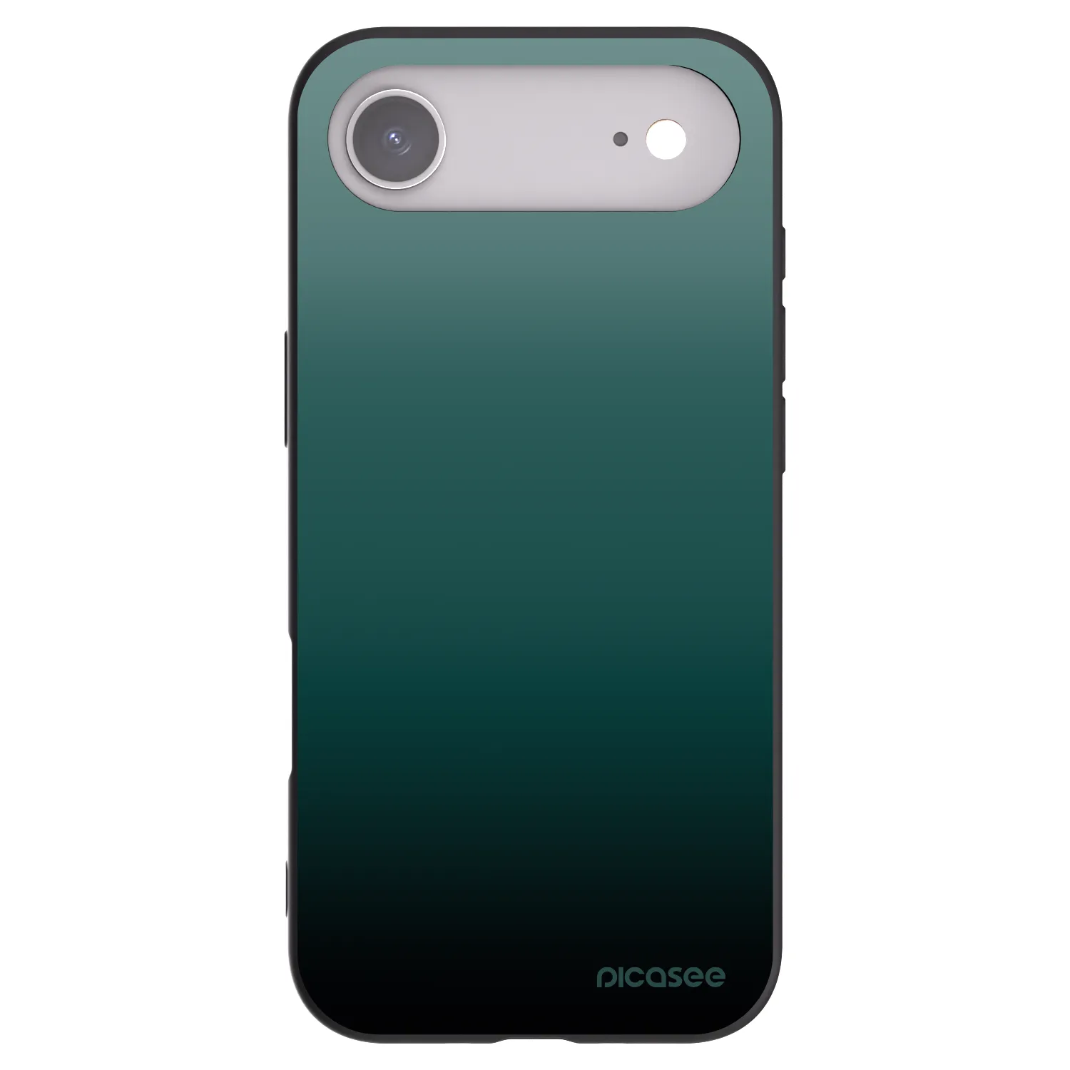 Picasee crna silikonska maskica za Apple iPhone Air - Verdant Fade