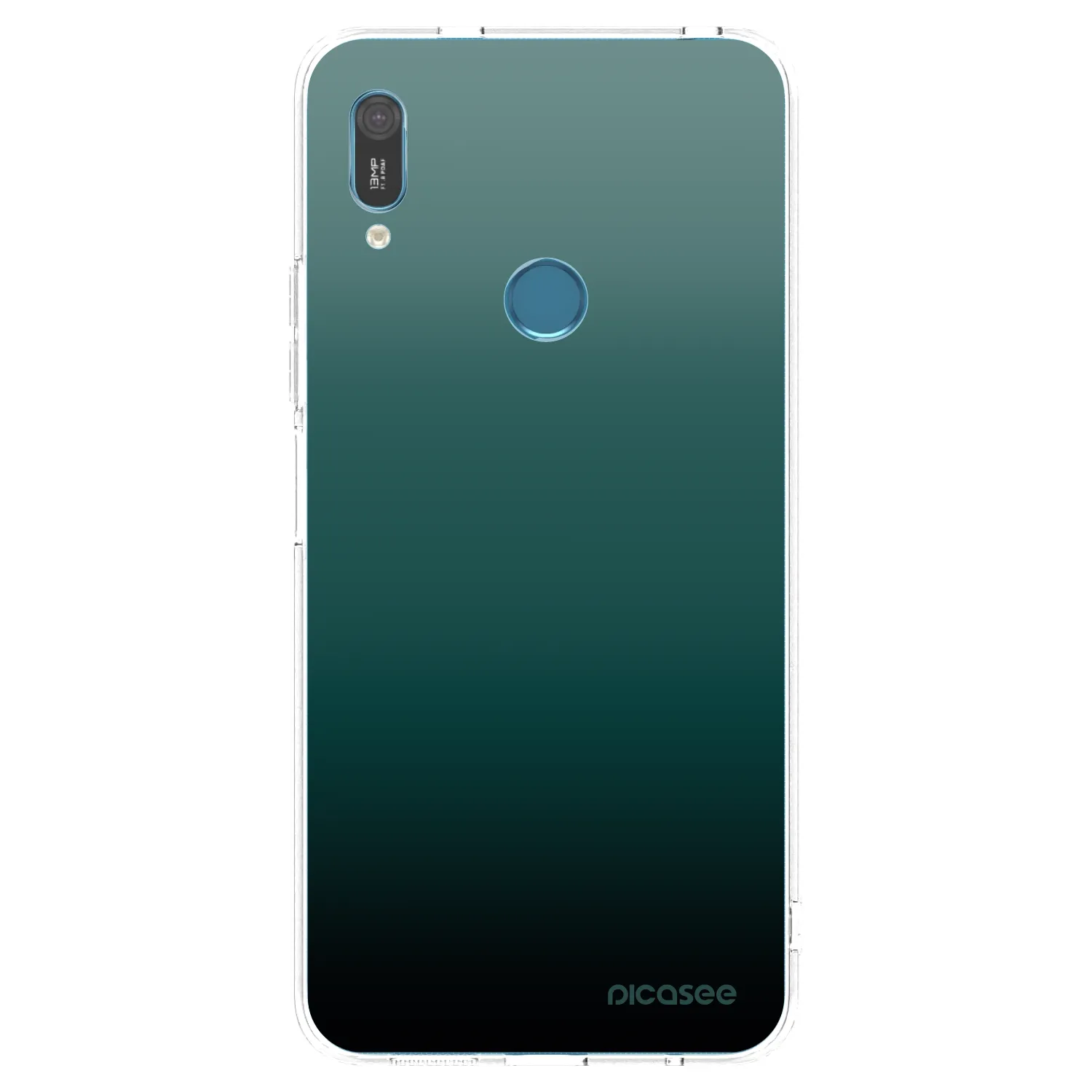 Picasee silikonska prozirna maskica za Huawei Y6 2019 - Verdant Fade