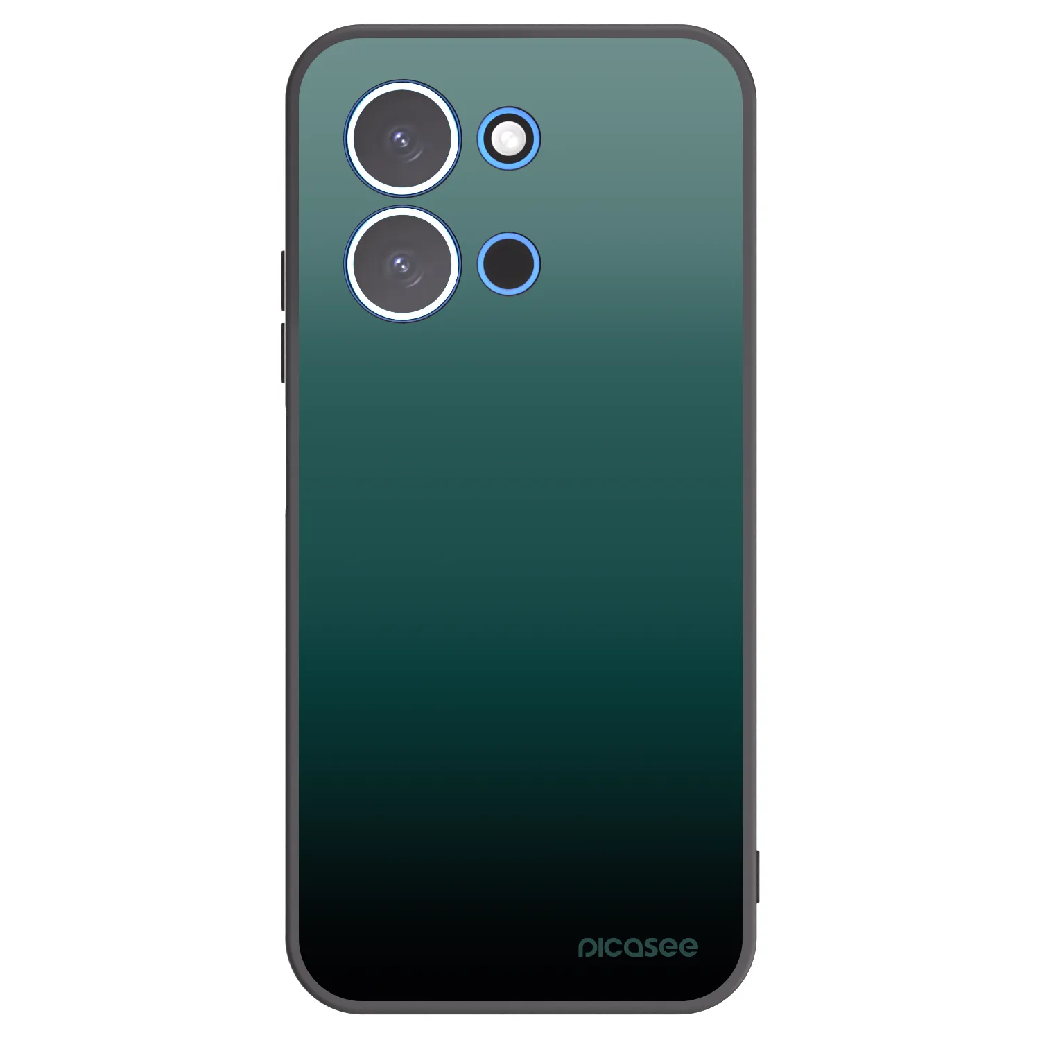 Picasee crna silikonska maskica za Xiaomi Redmi 15C 4G - Verdant Fade