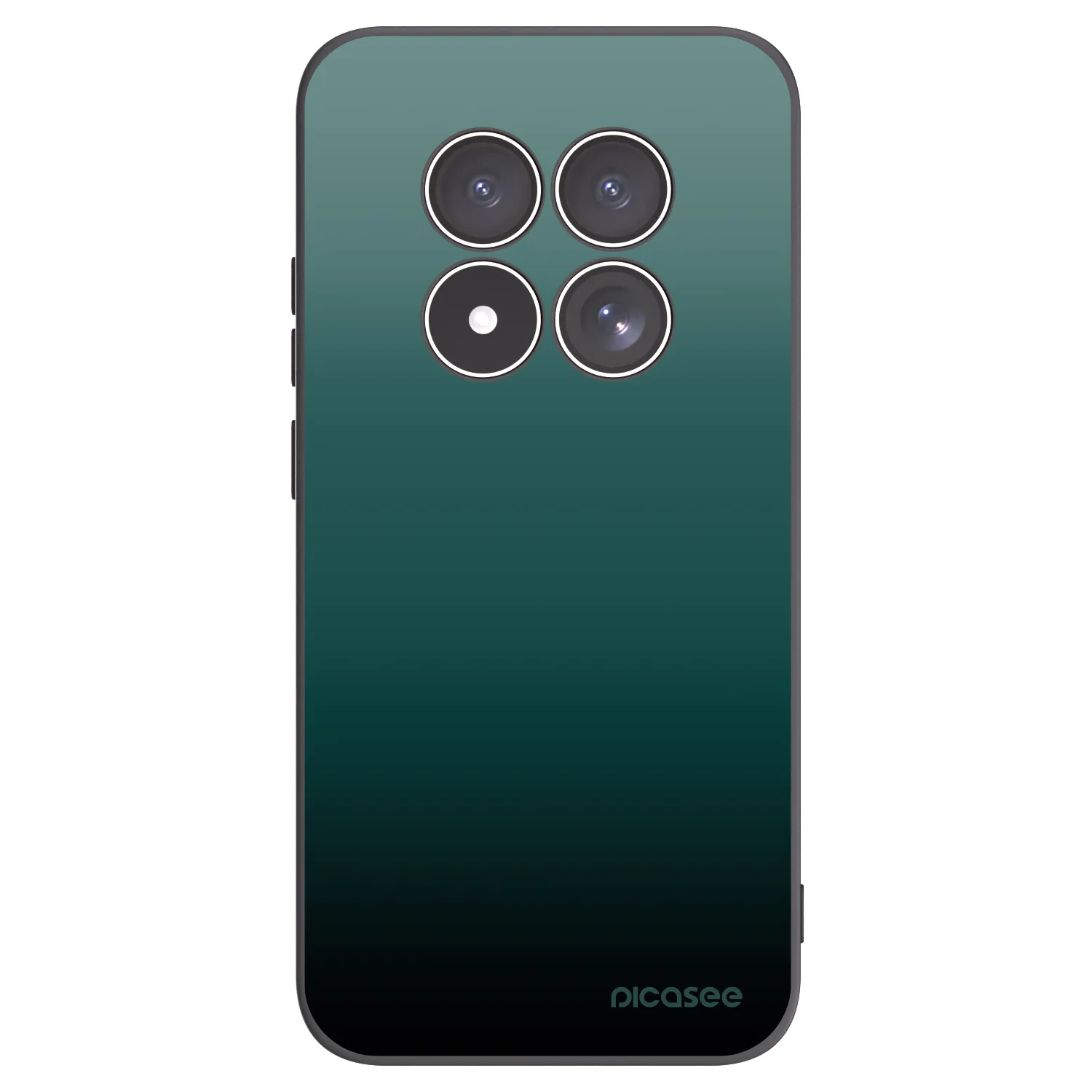 Picasee crna silikonska maskica za Xiaomi Redmi Note 15 Pro 4G - Verdant Fade