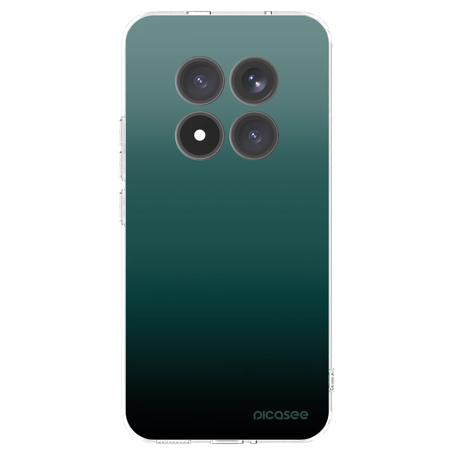 Picasee silikonska prozirna maskica za Xiaomi Redmi Note 15 Pro+ - Verdant Fade
