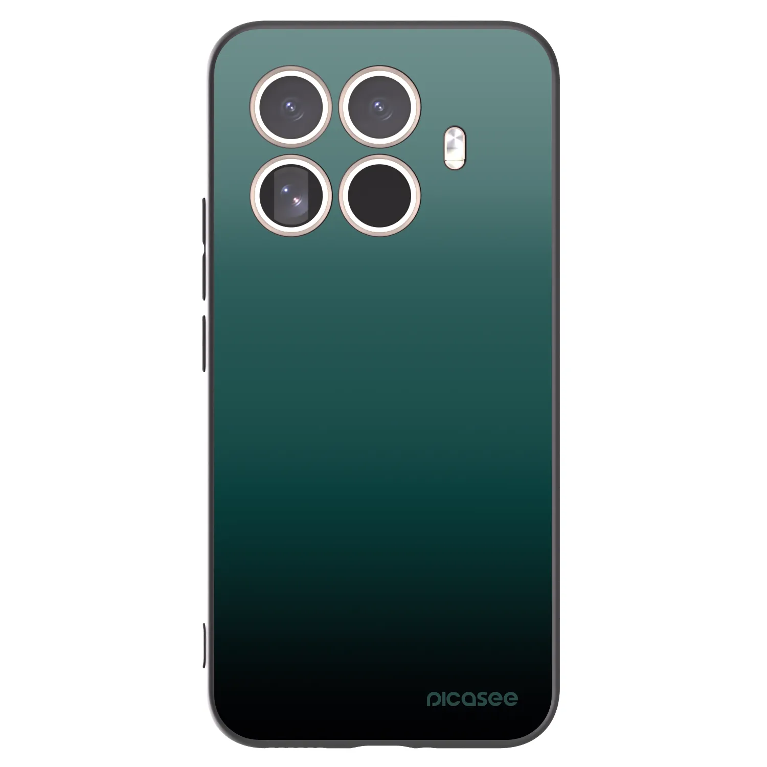 Picasee crna silikonska maskica za Xiaomi 15T Pro - Verdant Fade