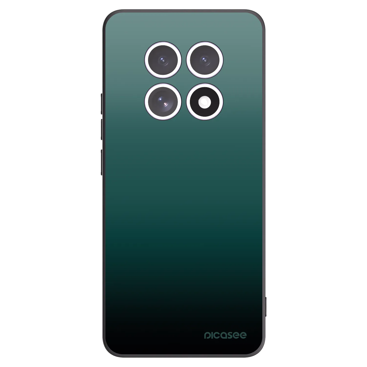 Picasee crna silikonska maskica za Xiaomi Redmi Note 15 - Verdant Fade