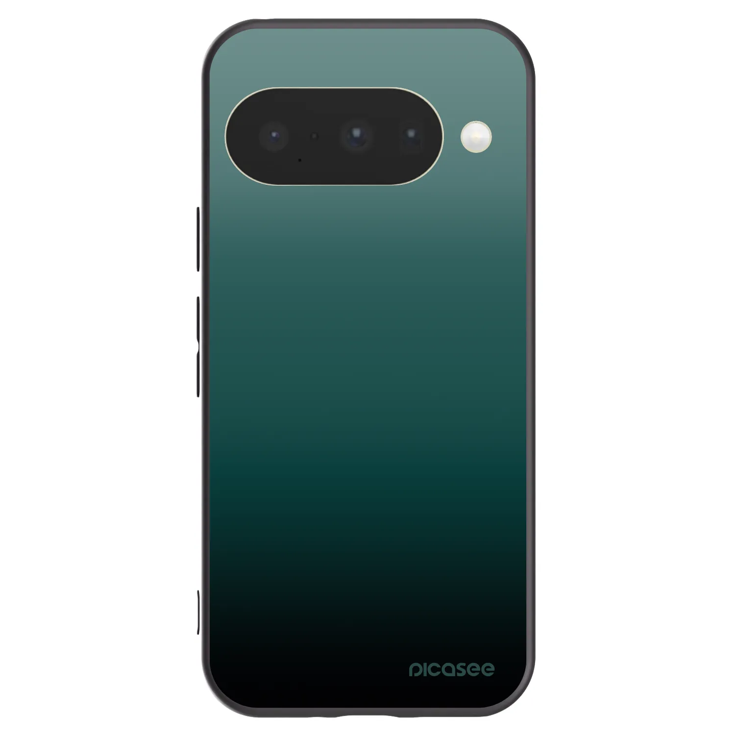 Picasee crna silikonska maskica za Google Pixel 10 - Verdant Fade