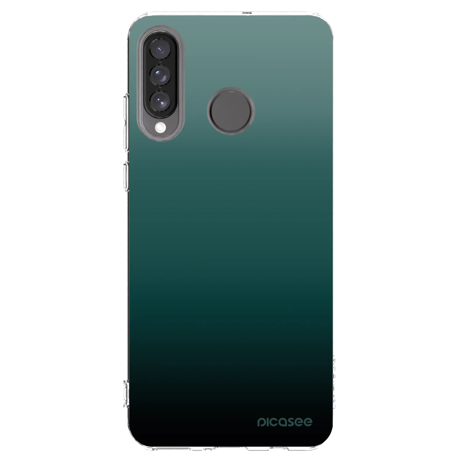Picasee silikonska prozirna maskica za Huawei P30 Lite - Verdant Fade