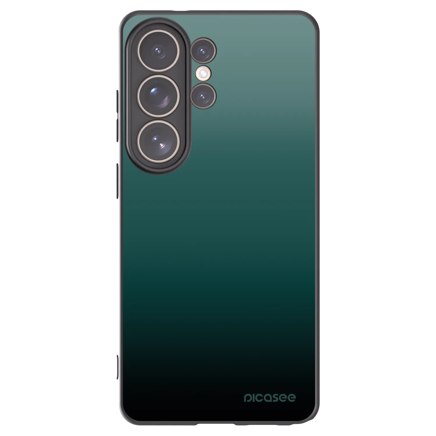 Picasee crna silikonska maskica za Samsung Galaxy S26 Ultra - Verdant Fade