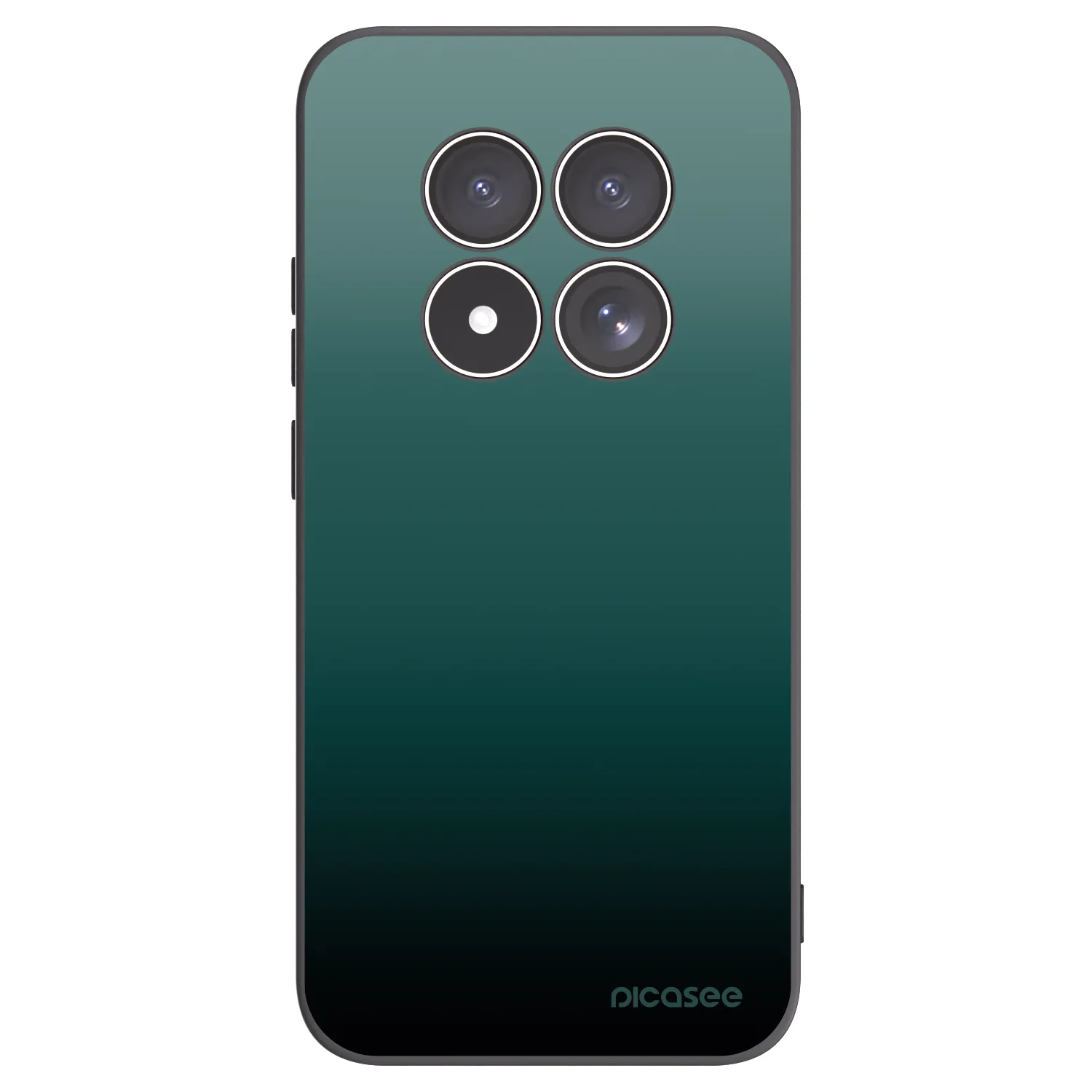 Picasee crna silikonska maskica za Xiaomi Redmi Note 15 Pro 5G - Verdant Fade