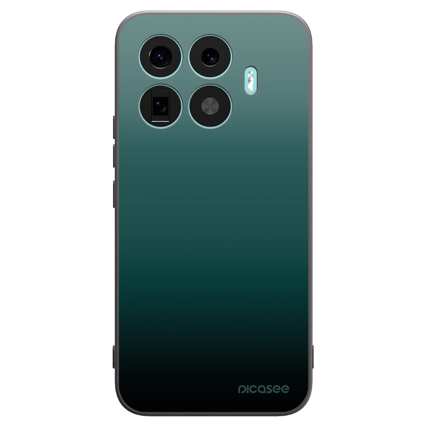 Picasee crna silikonska maskica za Xiaomi 17T Pro - Verdant Fade