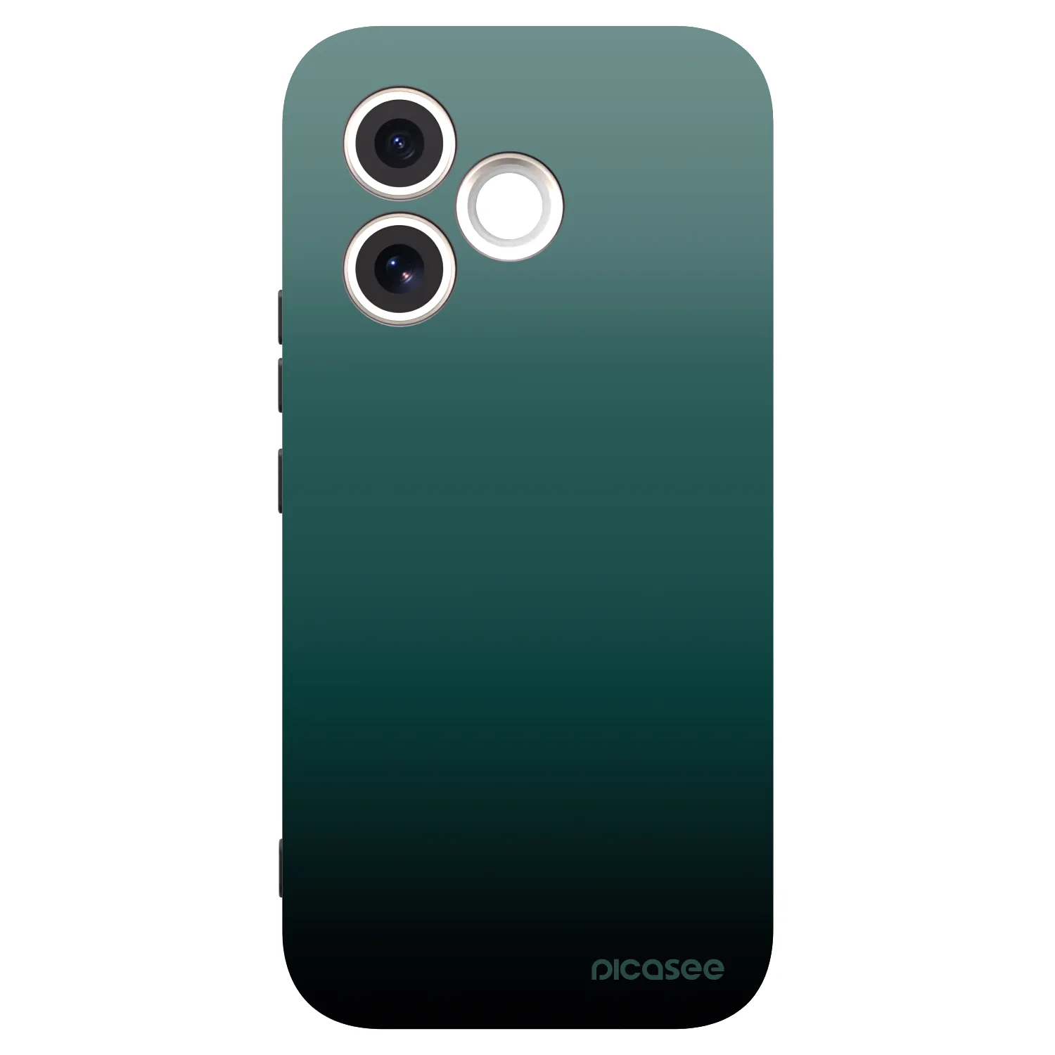 Picasee crna silikonska maskica za Honor 600 Lite - Verdant Fade