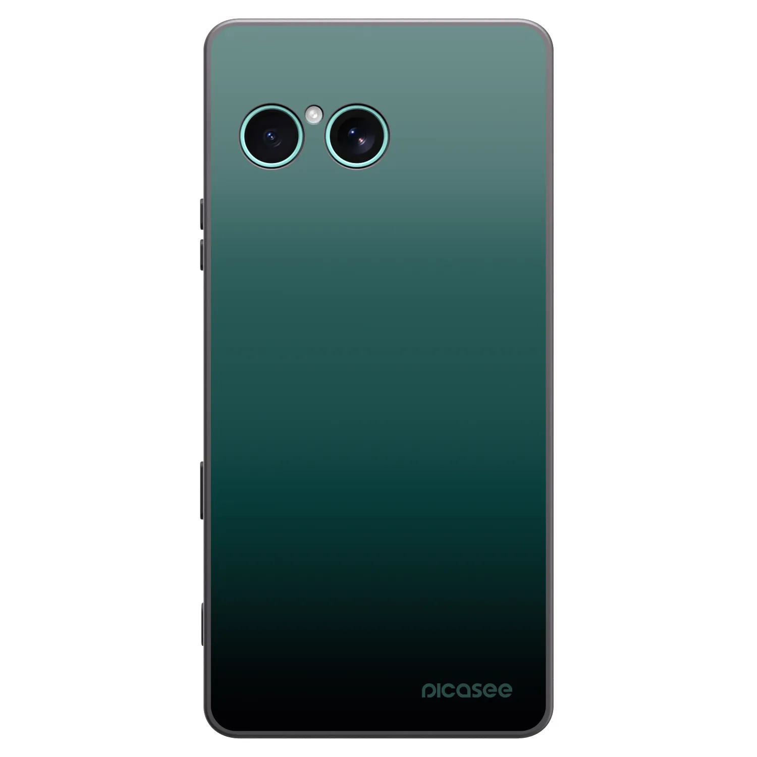 Picasee crna silikonska maskica za Sony Xperia 10 VII - Verdant Fade