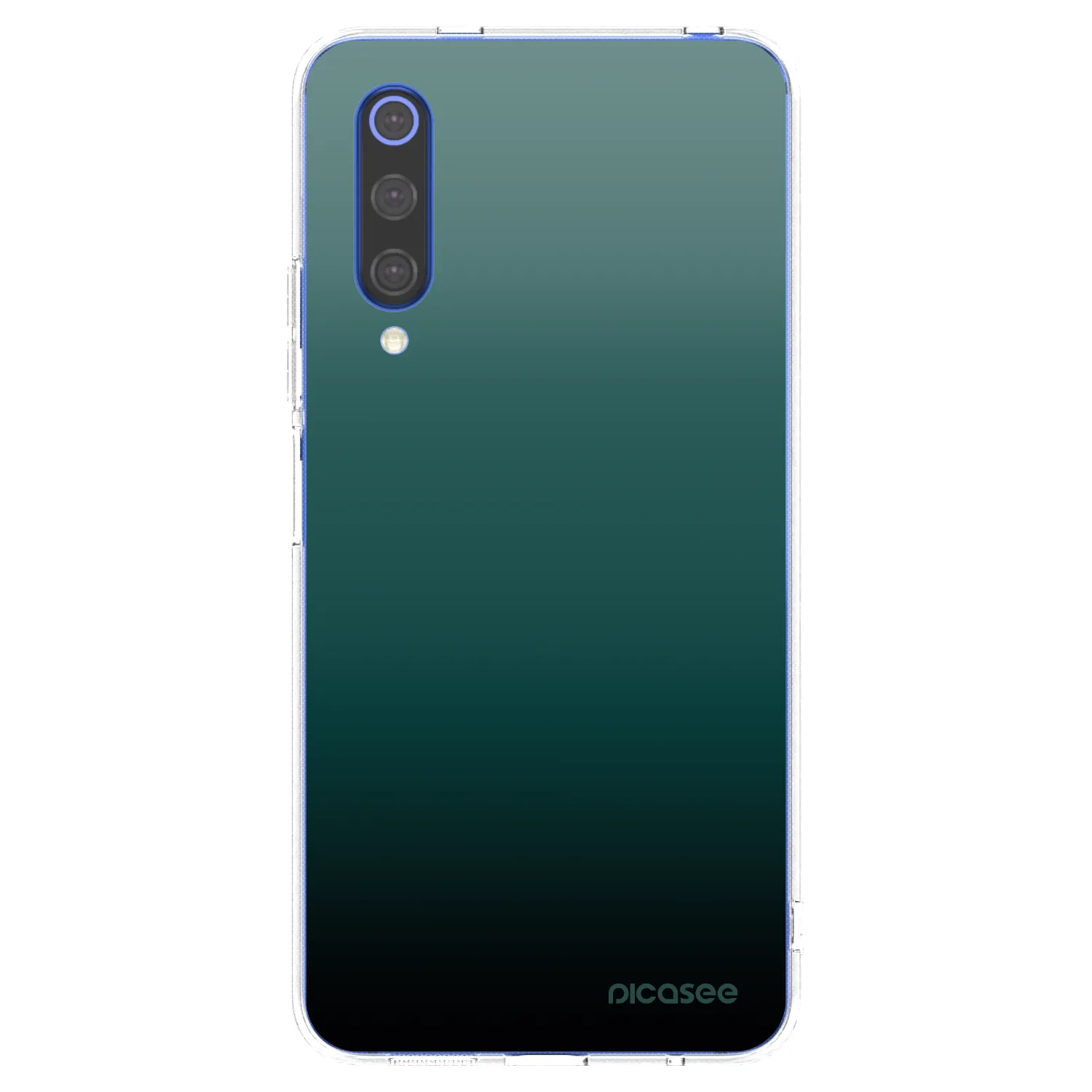Picasee silikonska prozirna maskica za Xiaomi Mi 9 SE - Verdant Fade