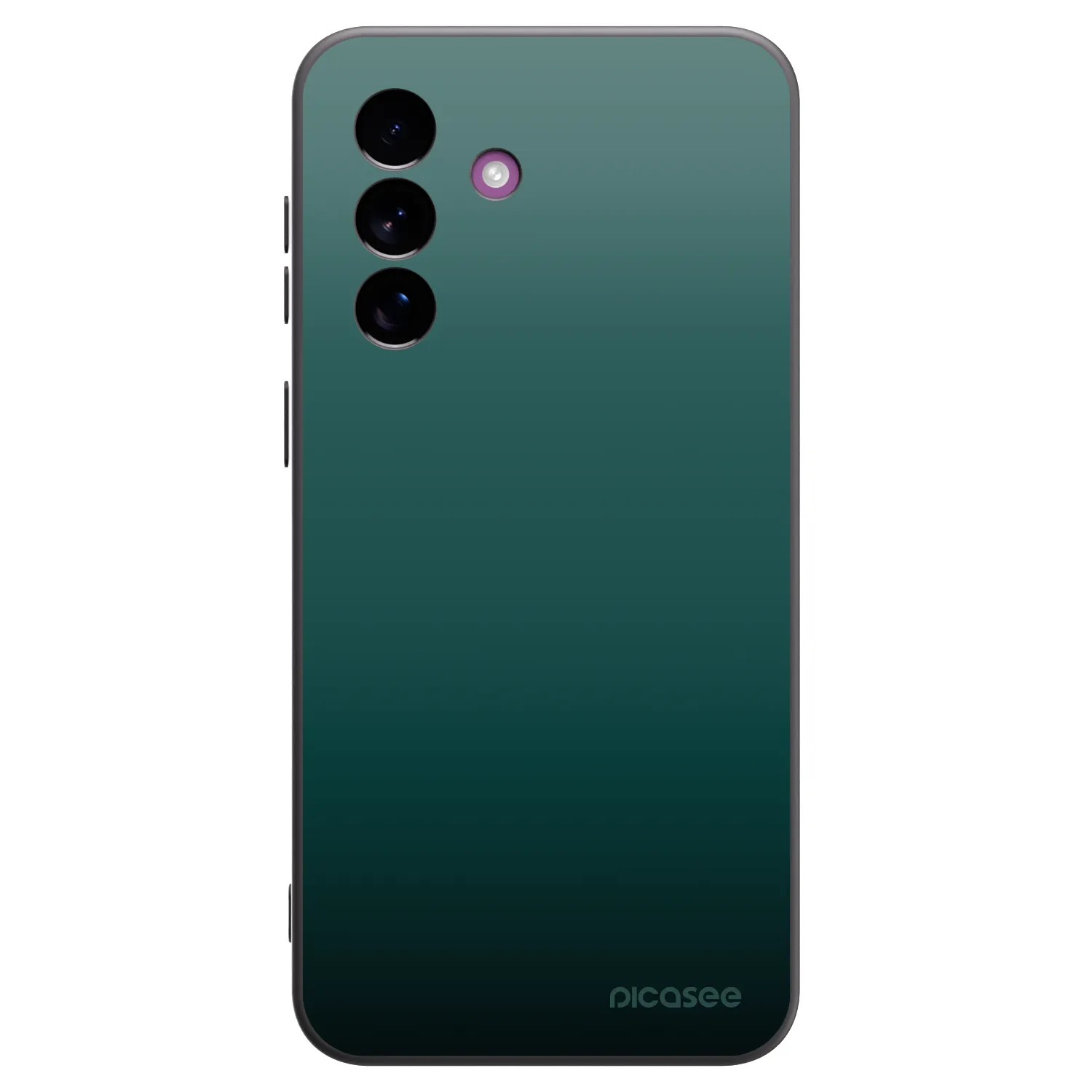 Picasee crna silikonska maskica za Samsung Galaxy A37 - Verdant Fade