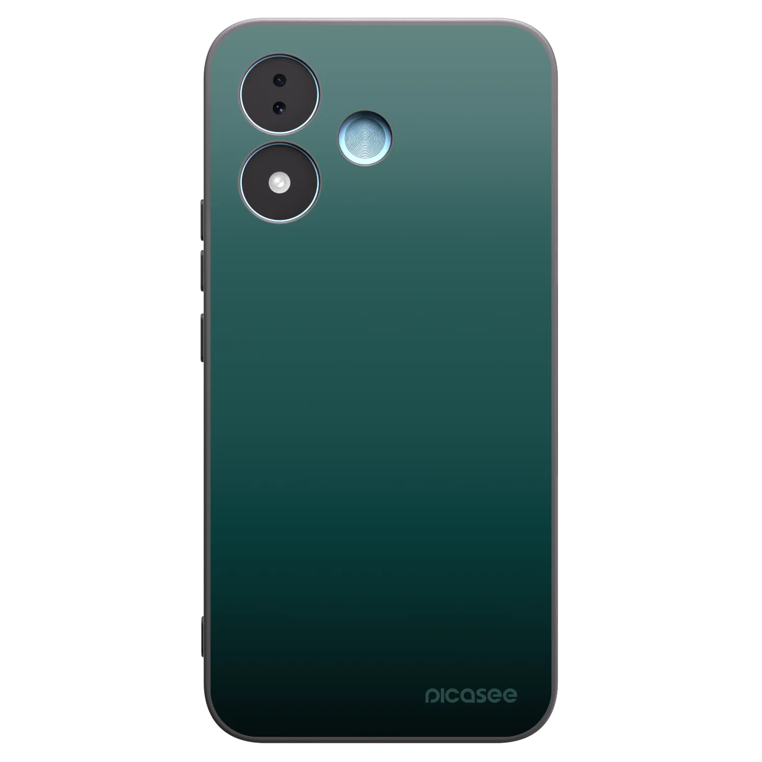 Picasee crna silikonska maskica za Xiaomi Redmi Note 17 5G - Verdant Fade