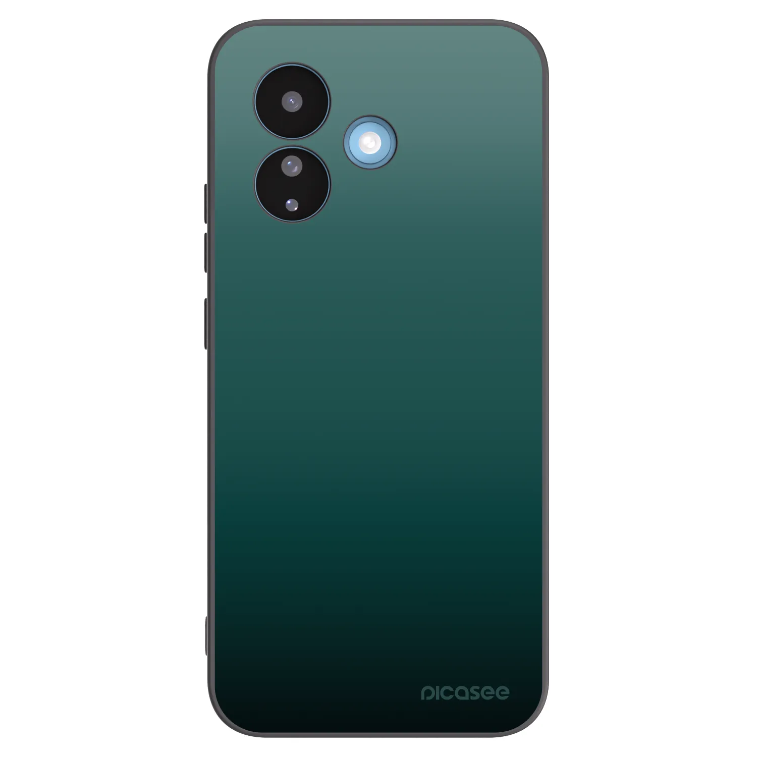 Picasee crna silikonska maskica za Xiaomi Redmi Note 17 Pro 5G - Verdant Fade