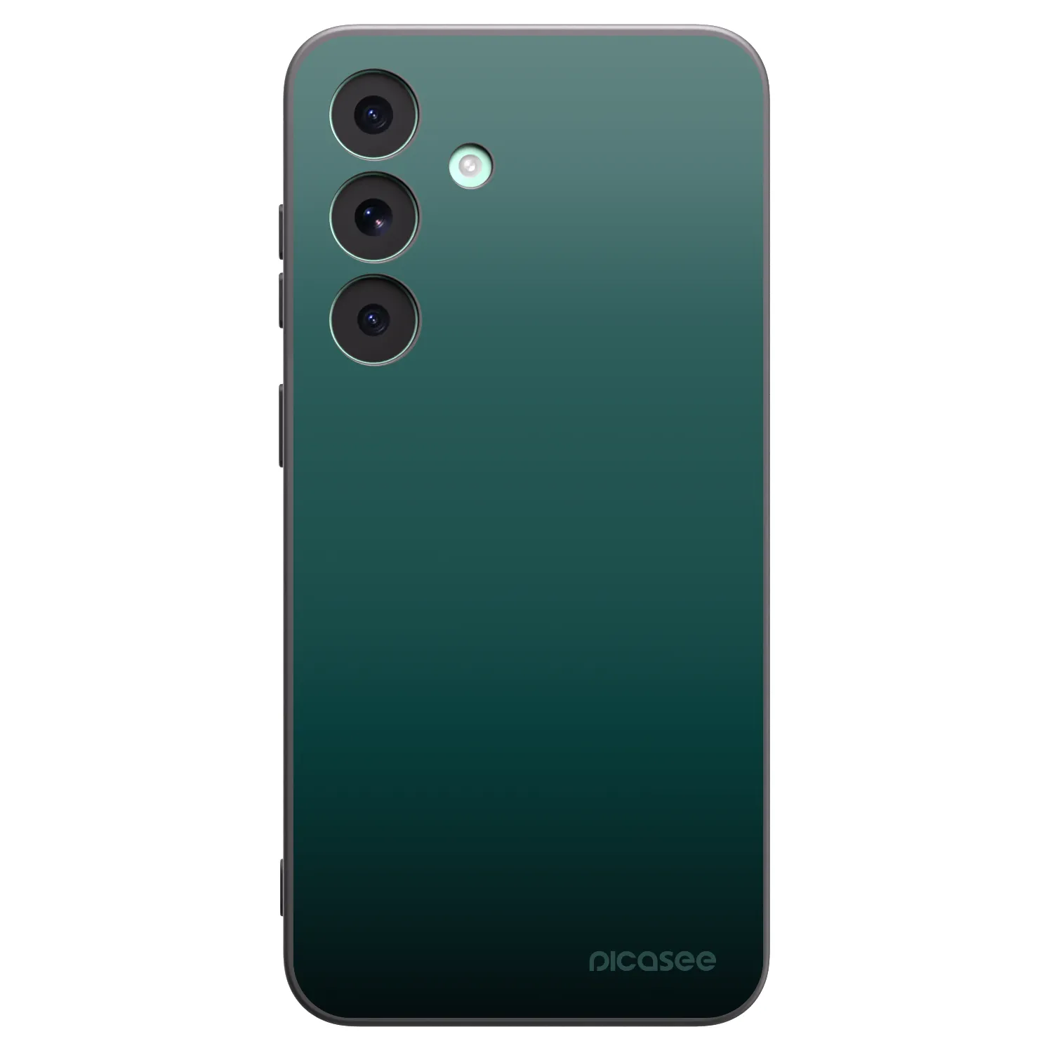 Picasee crna silikonska maskica za Samsung Galaxy S26 FE - Verdant Fade