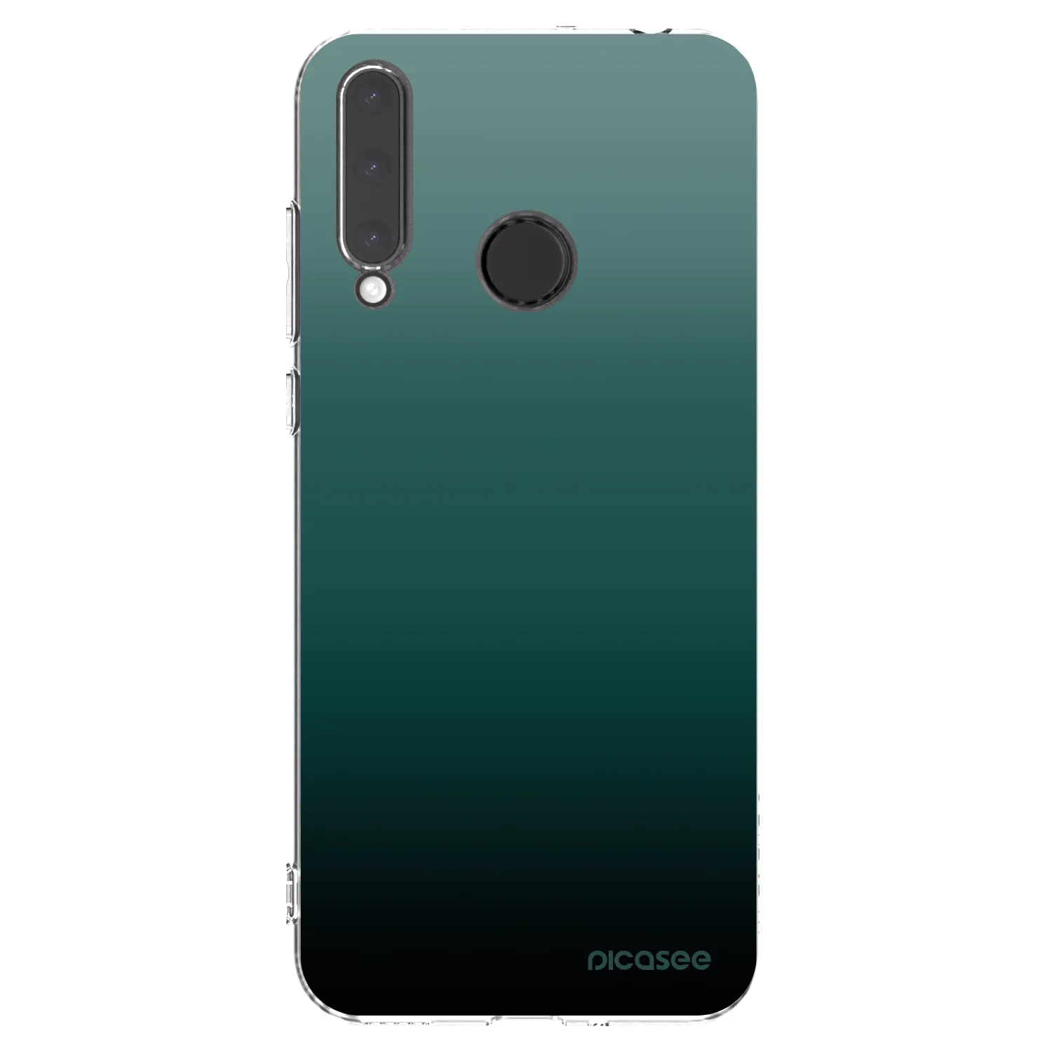 Picasee silikonska prozirna maskica za Honor 20 Lite - Verdant Fade
