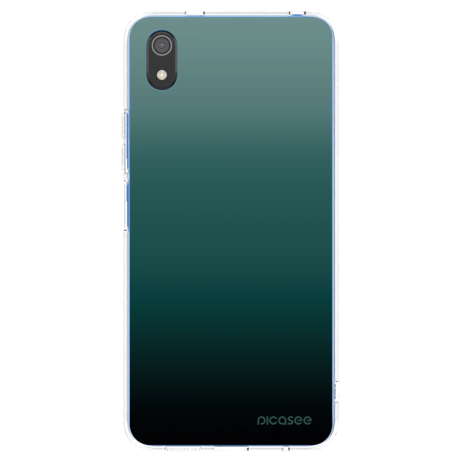 Picasee silikonska prozirna maskica za Xiaomi Redmi 7A - Verdant Fade