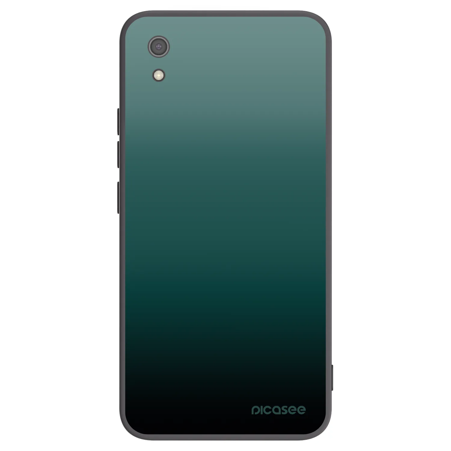 Picasee crna silikonska maskica za Xiaomi Redmi 7A - Verdant Fade