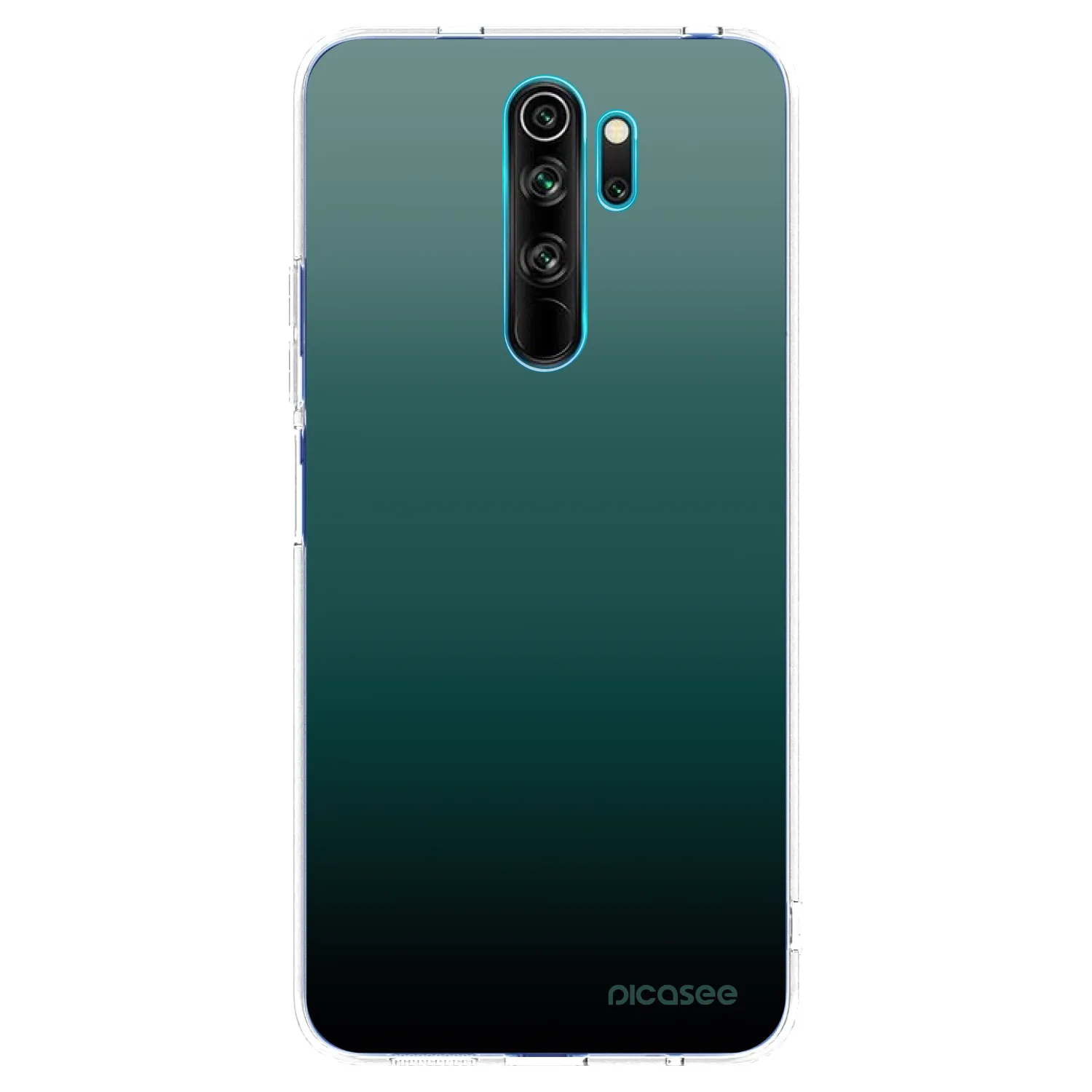 Picasee silikonska prozirna maskica za Xiaomi Redmi Note 8 Pro - Verdant Fade